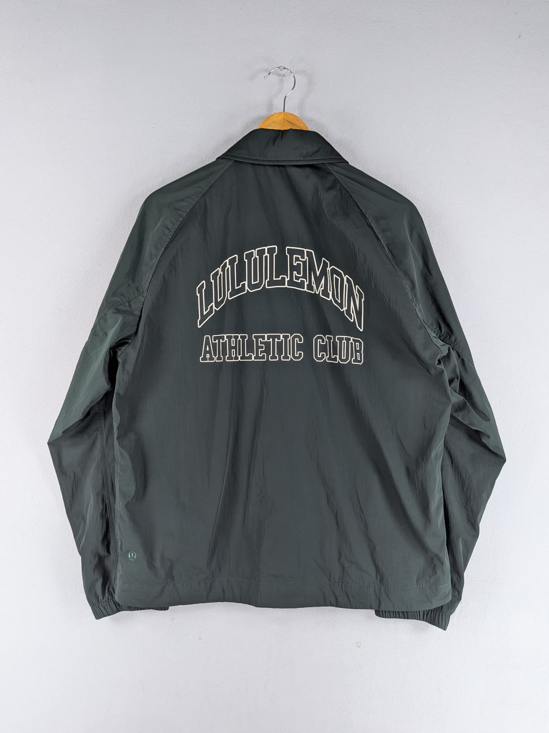 Lululemon Lululemon Athletic Club Coaches Jacket Rainforest Green Size US M / EU 48-50 / 2 - 12 Thumbnail