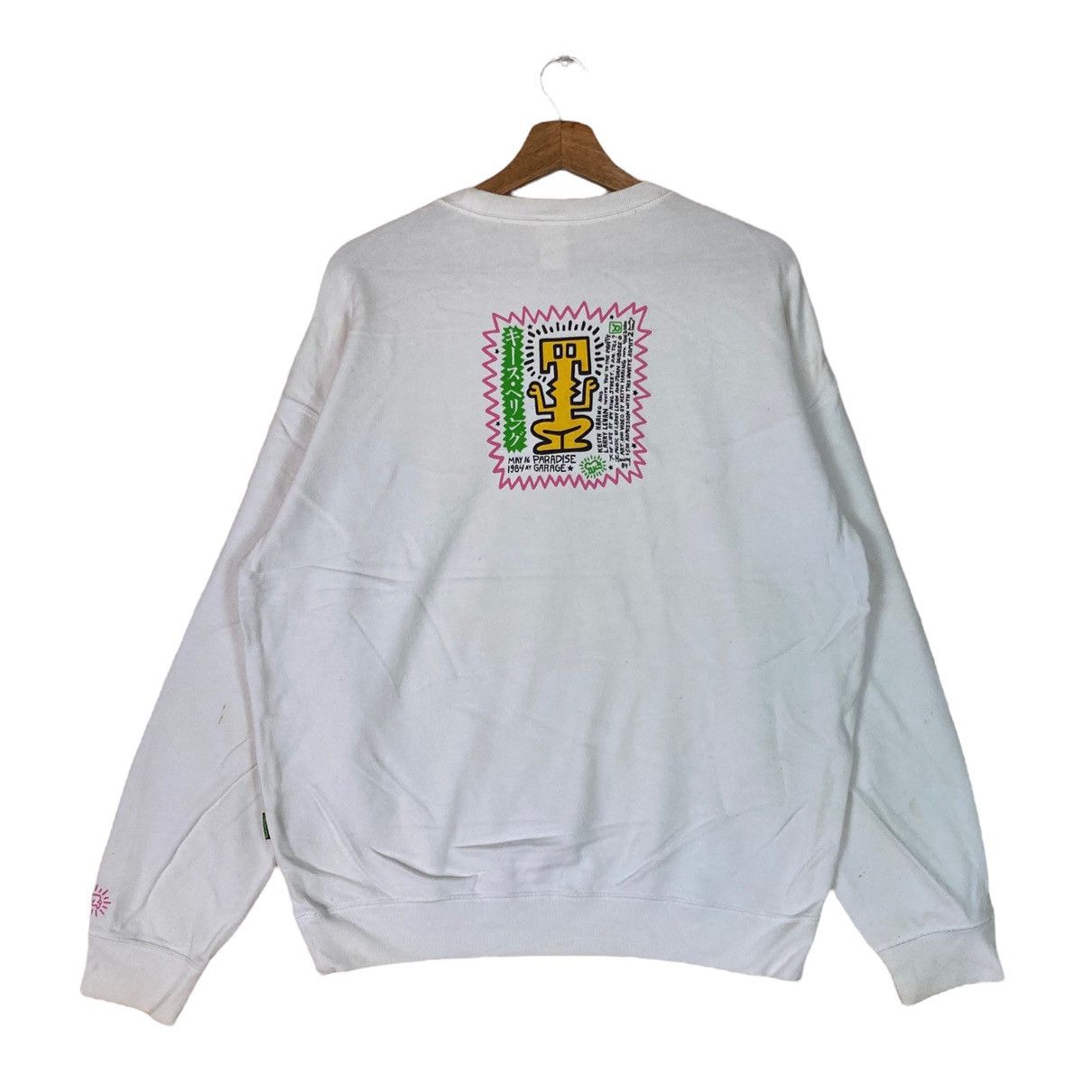 Uniqlo Japanese Brand Uniqlo X Keith Haring Pullover Jumper Size US M / EU 48-50 / 2 - 8 Thumbnail