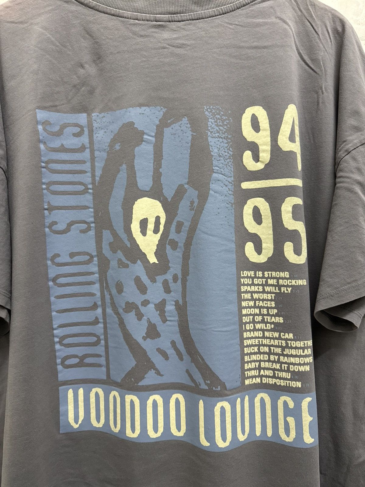 The Rolling Stones 2020s The Rolling Stones - Voodoo Lounge Tour Faded Tee Size US XXL / EU 58 / 5 - 2 Thumbnail