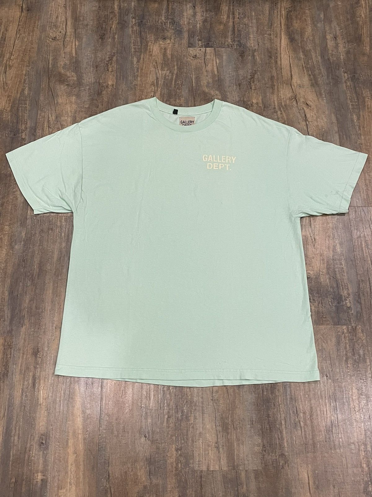 Gallery Dept. RARE Gallery Dept Mint Green Souvenir Logo Tee Size US XL / EU 56 / 4 - 1 Thumbnail