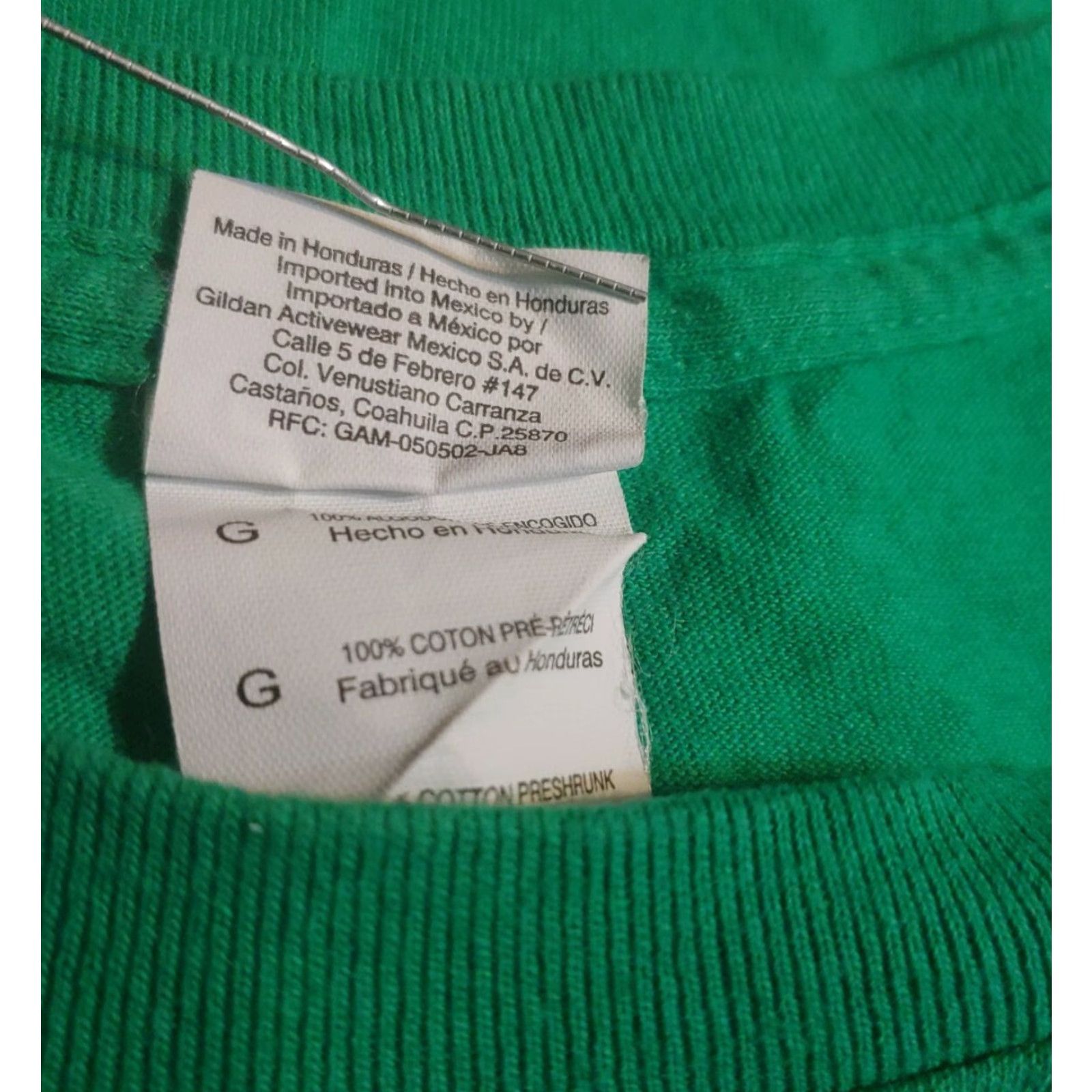 Gildan Gildan Mens Graphic Tee L Green Short Sleeve Cotton St Patrick's Day Beer Shirt Mens Size US 33 - 5 Thumbnail