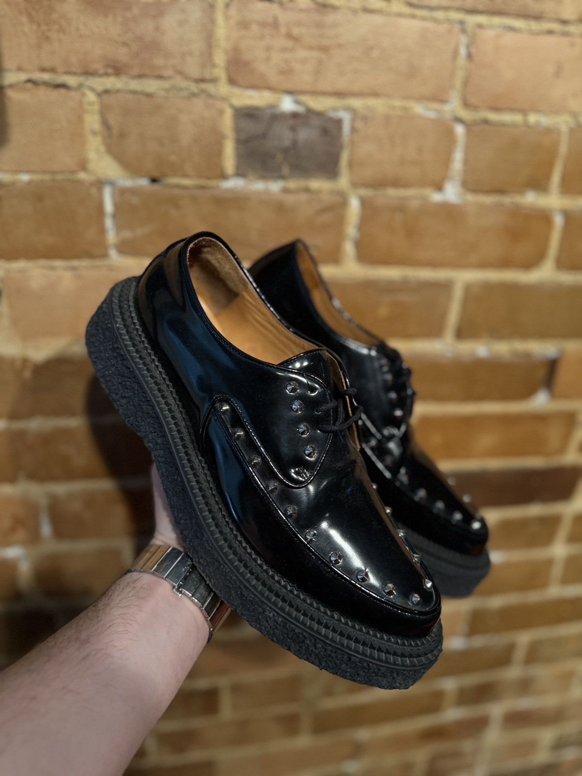 Other Giambattista Valli x H&M Crepe Sole Creepers Size US 9 / EU 42 - 1 Thumbnail