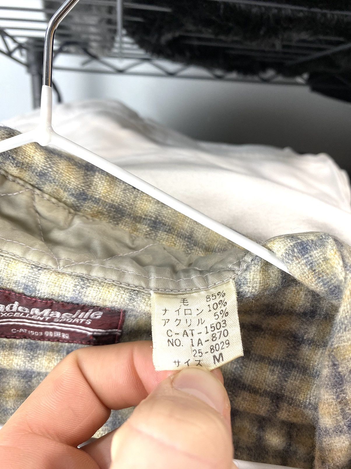 Vintage Rare! Vintage Spade Mashie Flannel Shirt Japan Brand Size M / US 6-8 / IT 42-44 - 5 Thumbnail