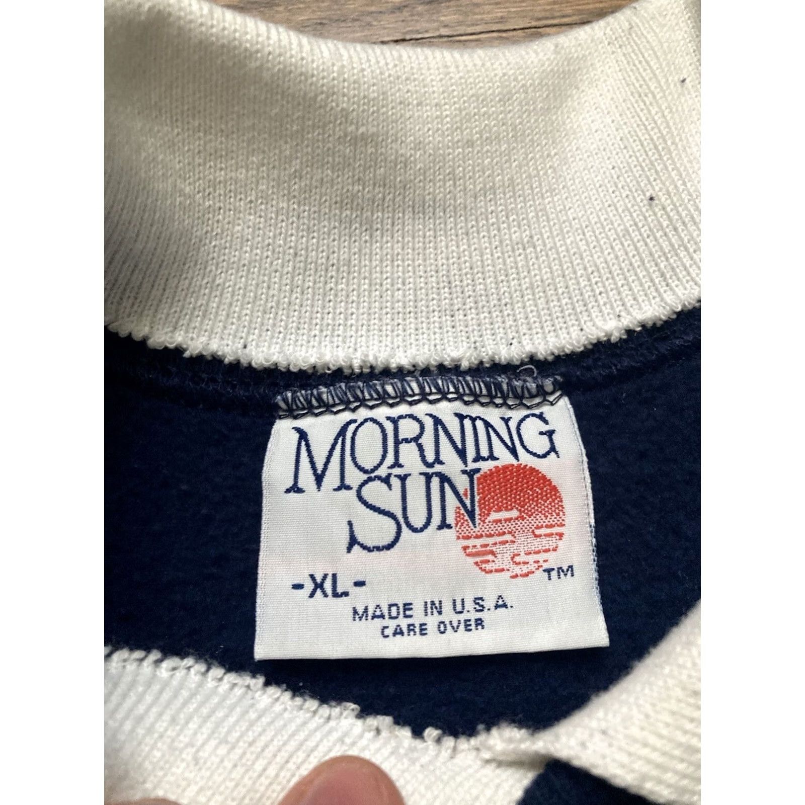 Vintage VTG Morning Sun Flowers Collared Sweatshirt Pullover Womens XL Cottage Core USA Size XL / US 12-14 / IT 48-50 - 6 Thumbnail