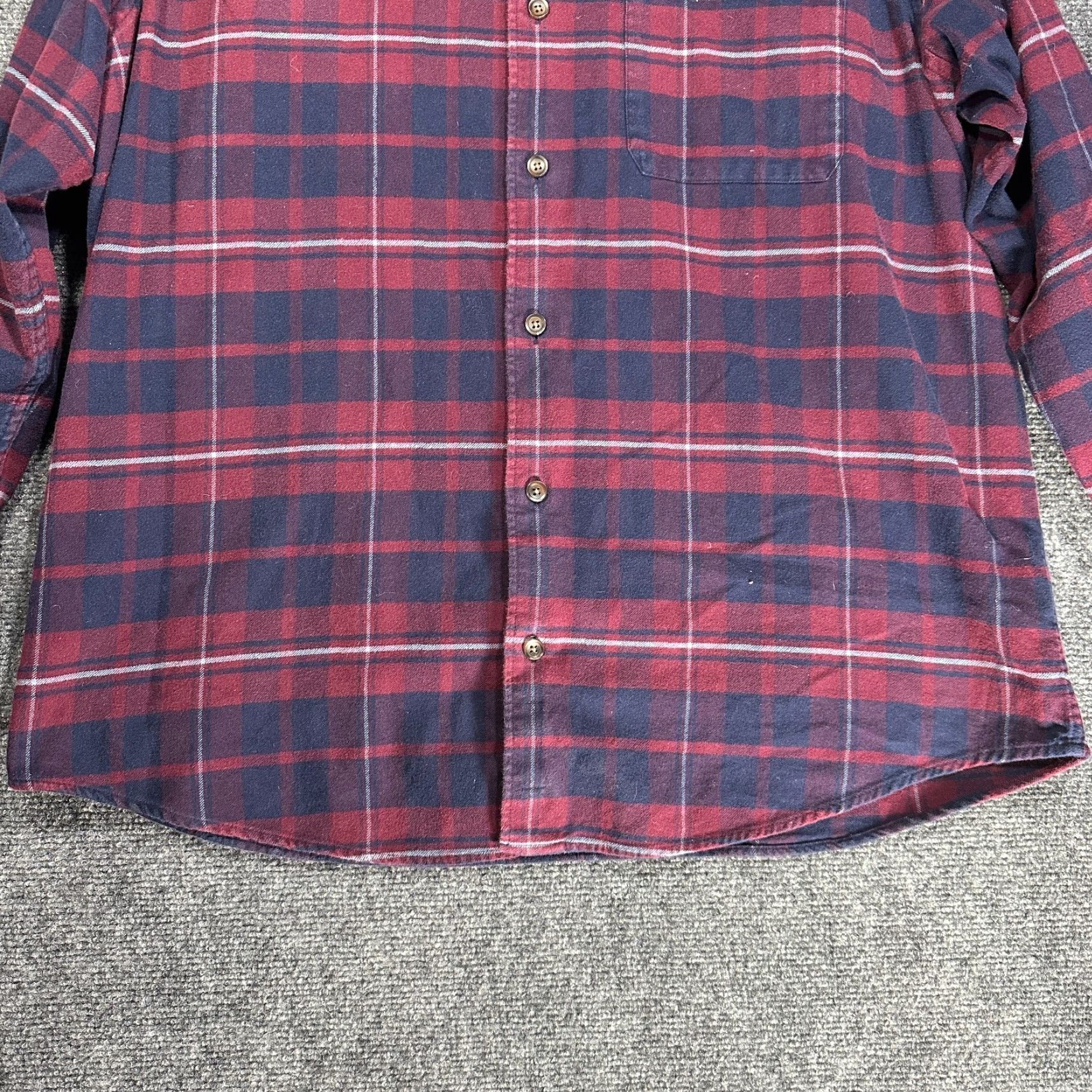 Orvis Orvis Shirt Mens L Button-Down Plaid Cotton Flannel Pocket Classic Fit Size US L / EU 52-54 / 3 - 2 Thumbnail