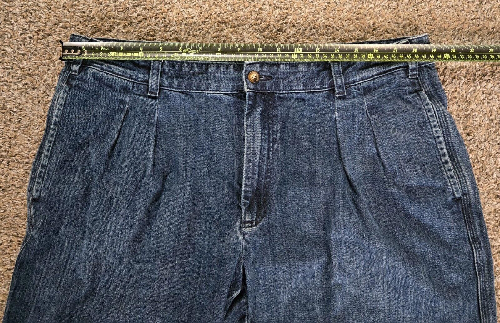 Orvis Orvis Sporting Traditions Pleated Cotton Denim Pant Size 38 Size US 38 / EU 54 - 8 Thumbnail