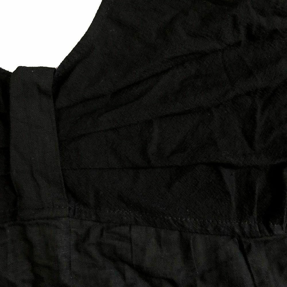 Designer New Black Hand Made Yute Bluse S/M Size S / US 4 / IT 40 - 4 Thumbnail