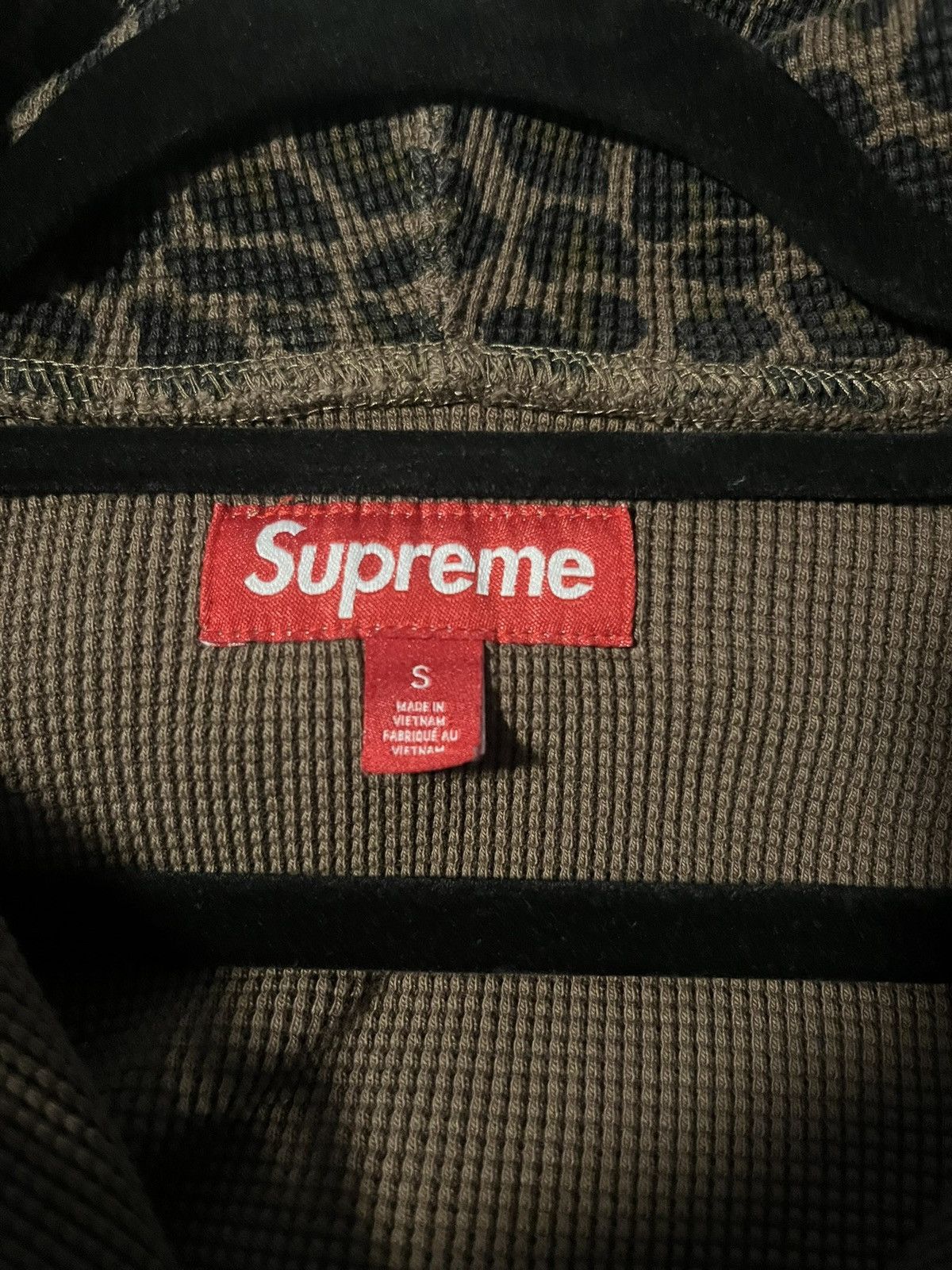 Supreme Supreme Hooded Zip Up Thermal (SS25) “Leopard” Size US S / EU 44-46 / 1 - 6 Thumbnail