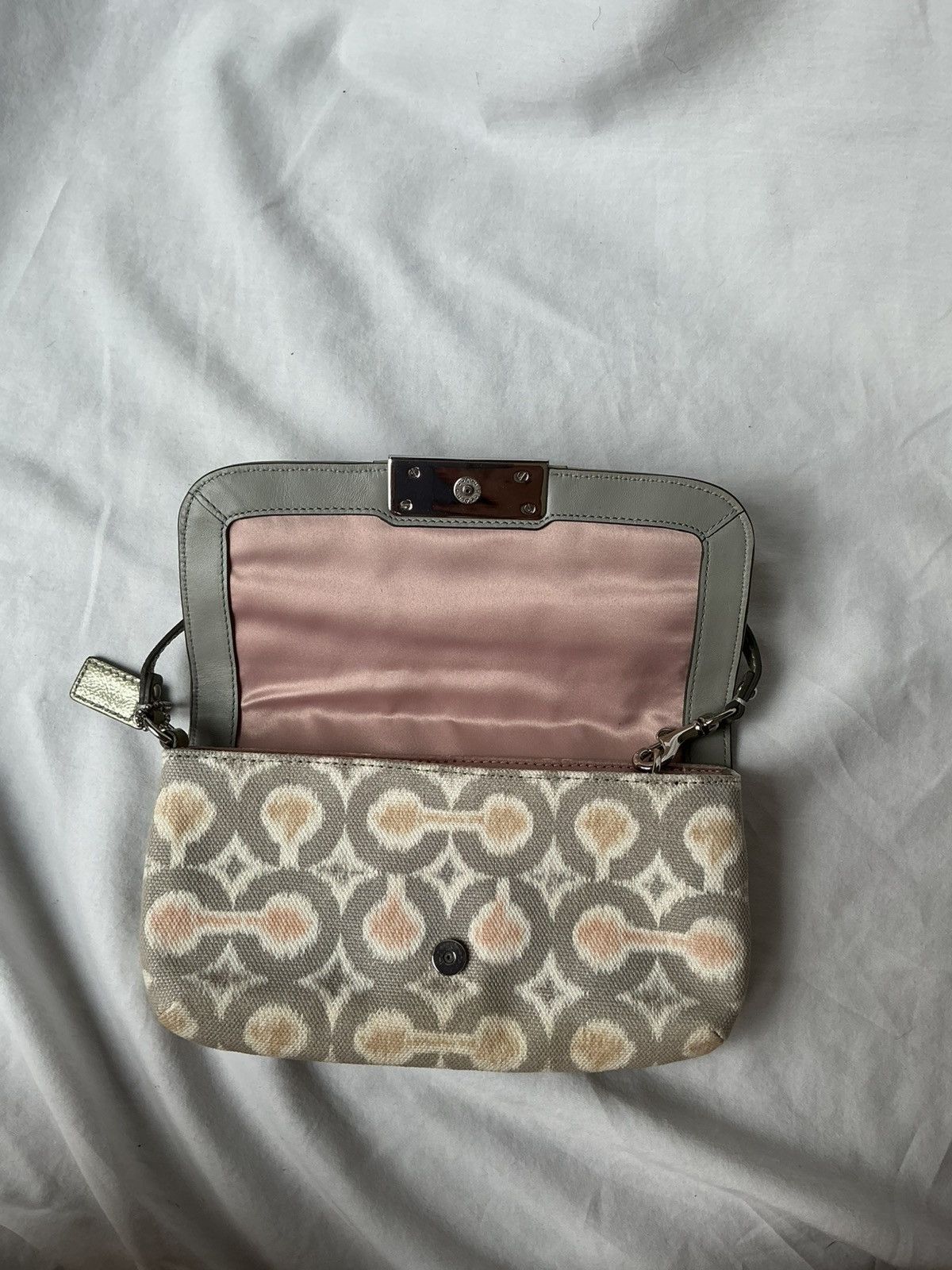 Coach Vintage Coach Mini Shoulder Bag - Jacquard Print Y2K Purse Size ONE SIZE - 3 Thumbnail