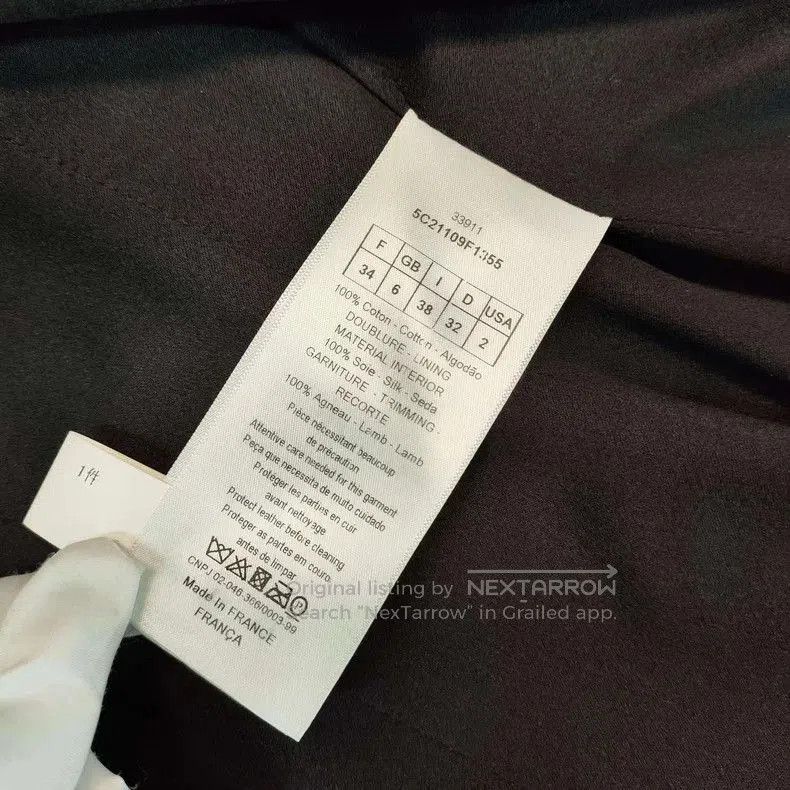 Dior Dior Colorblock Wool Long Coat. Size US XS / EU 42 / 0 - 5 Thumbnail