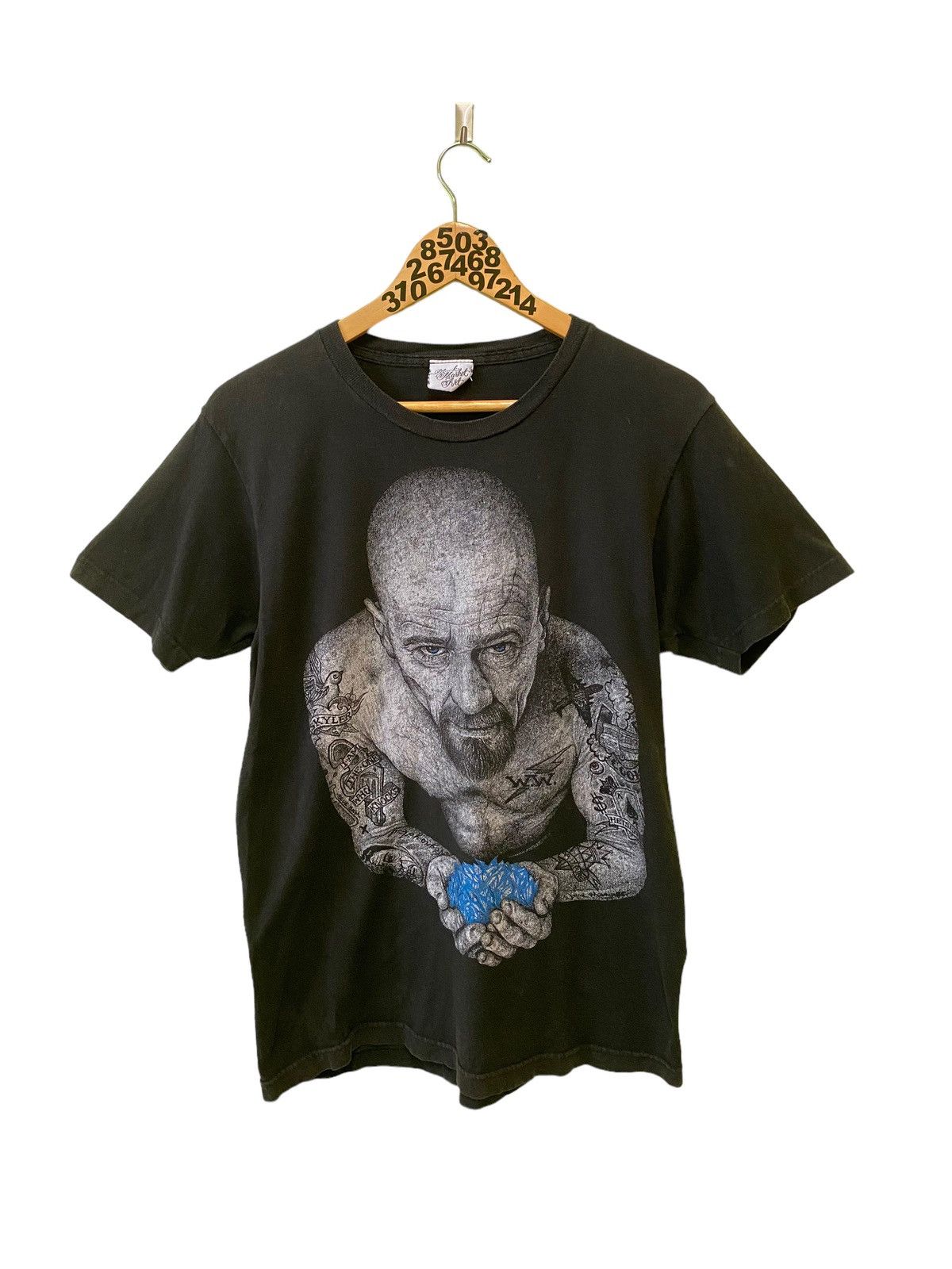 Vintage Rare Tattoo Man Photo Black Market Art Distressed Tshirt Size US S / EU 44-46 / 1 - 1 Thumbnail