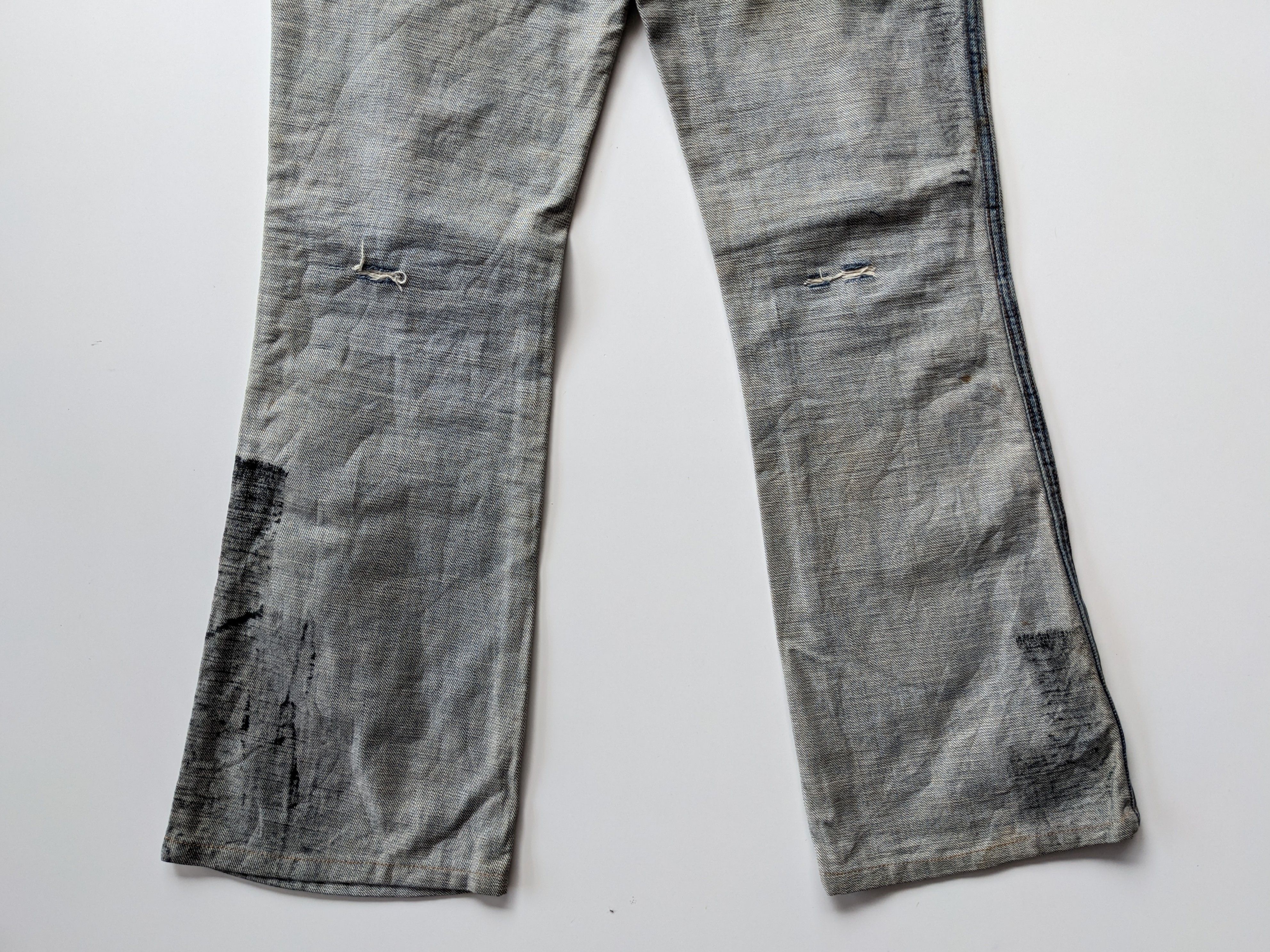 Dolce & Gabbana SS02 Dolce & Gabbana inside out distressed jeans Size US 29 - 6 Thumbnail