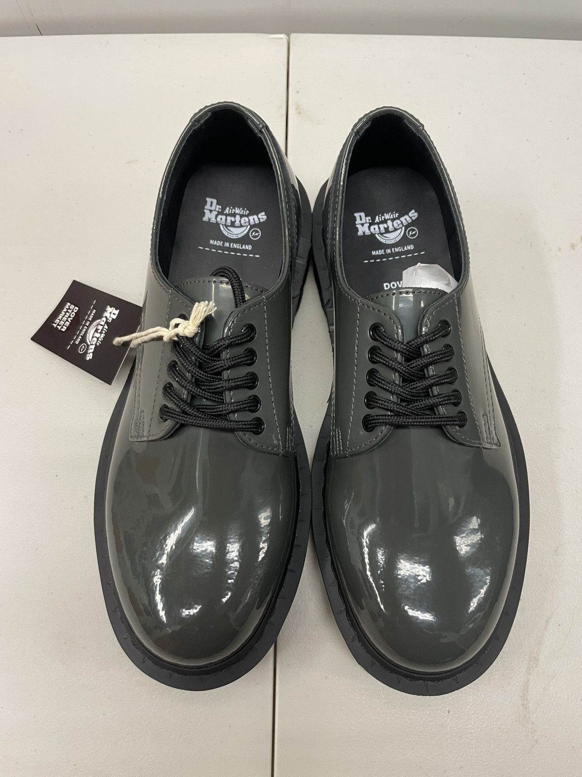Dr. Martens × Fragment Design Dover St Market Hollingborn Patent Leather 1461 Size US 7 / EU 40 - 4 Thumbnail