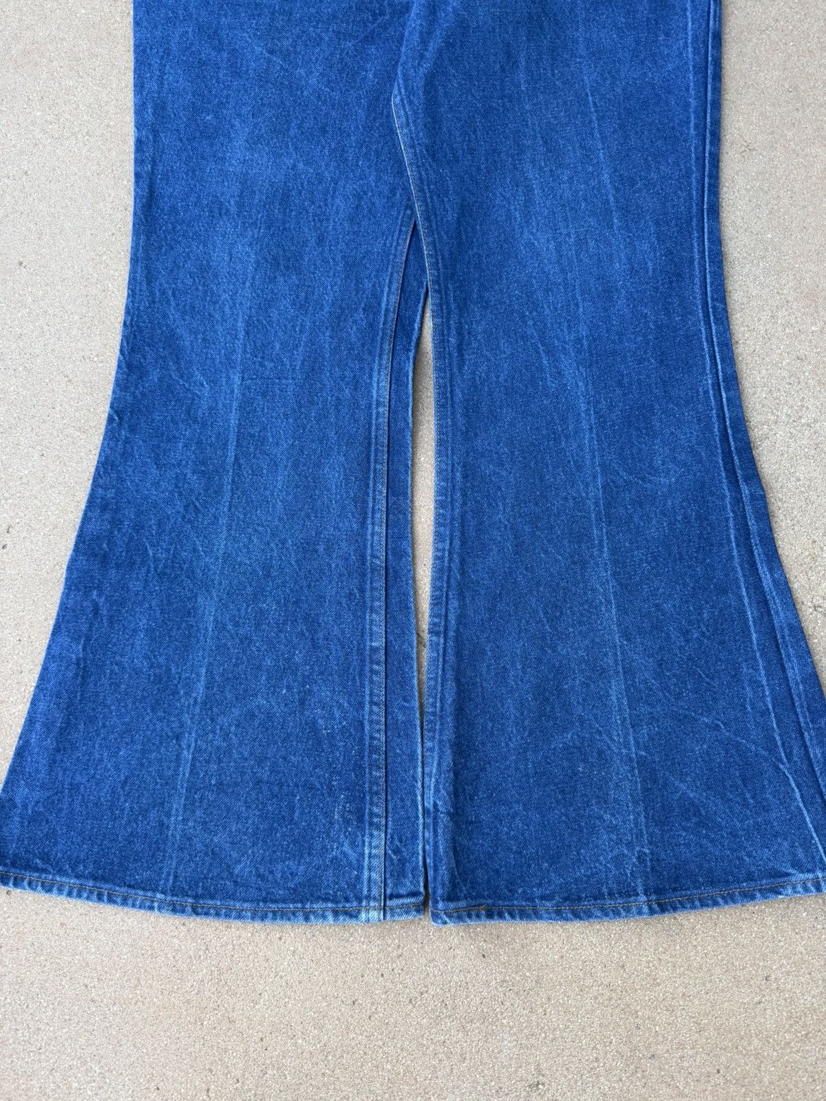 Levi's Vtg 80’s Levi’s 684 Orange Tab Bellbottom Flare Jeans 36x29 Size US 36 / EU 52 - 3 Thumbnail