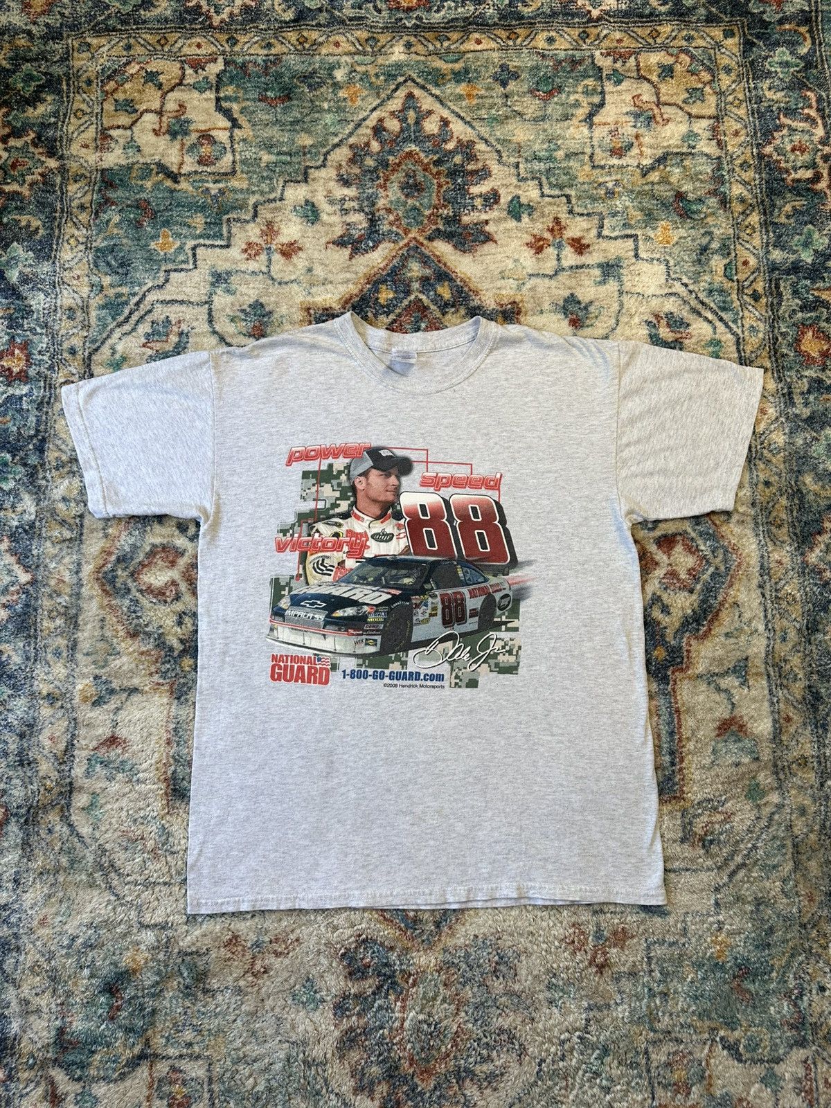 NASCAR NASCAR Dale Earnhardt Jr National Guard Racing T-shirt Large Size US L / EU 52-54 / 3 - 1 Thumbnail