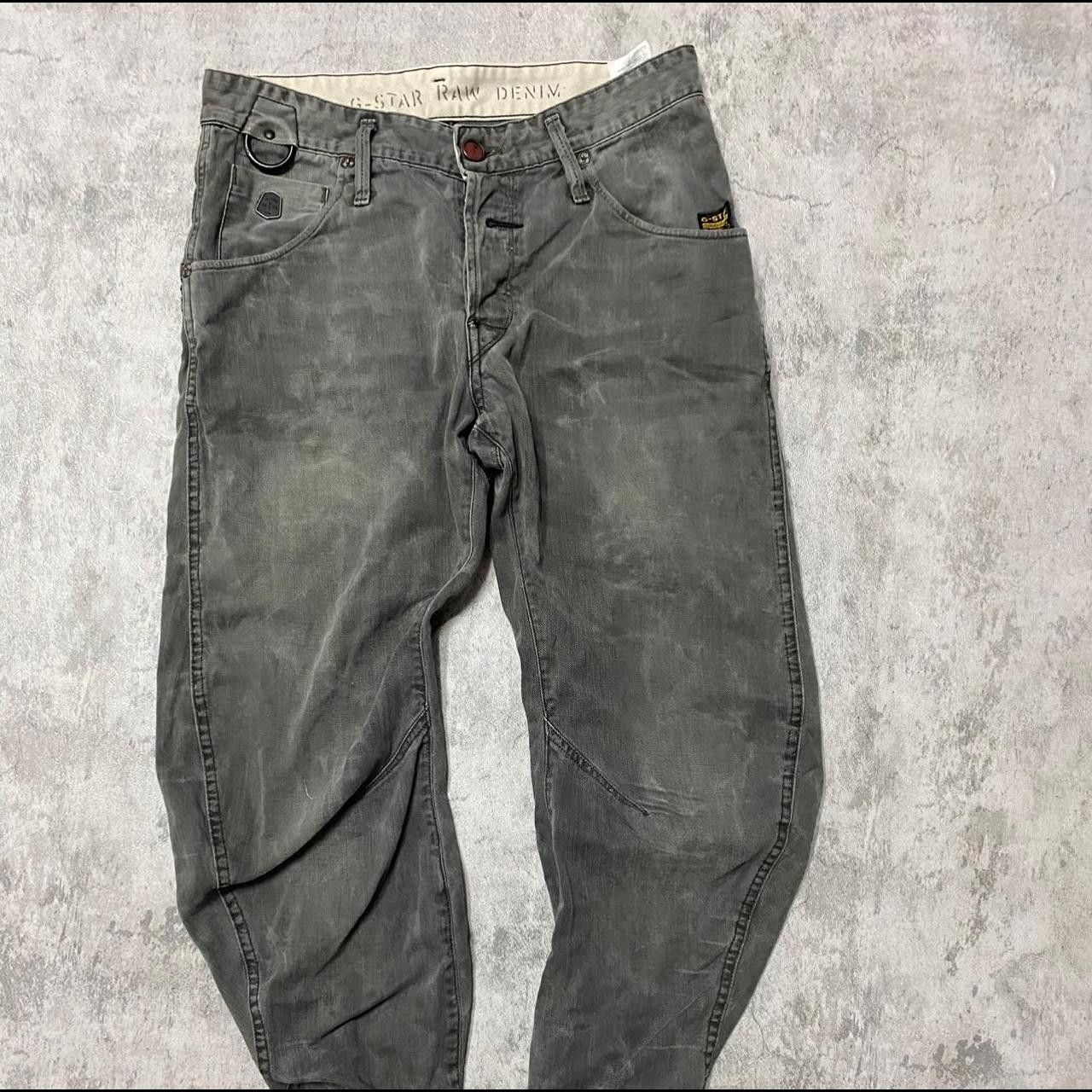 G-Star Grey G-Star raw jeans with zip details #streetwear Size 30" / US 8 / IT 44 - 3 Thumbnail