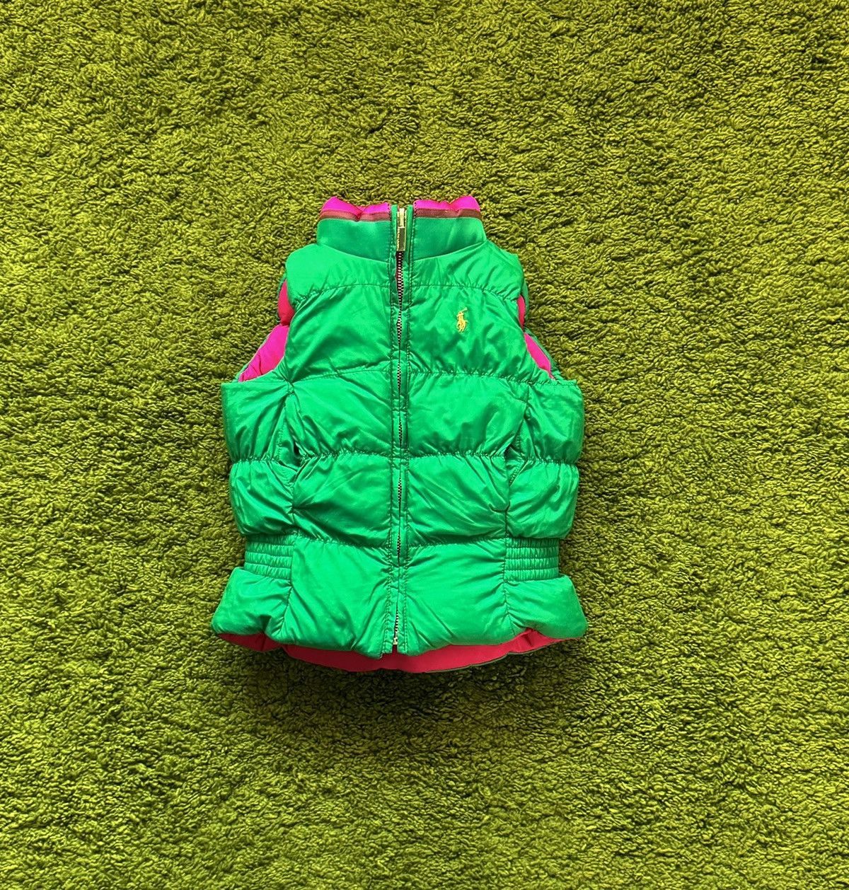 Designer × Polo Ralph Lauren × Ralph Lauren Polo Ralph Lauren kids 2t reversible puffer down vest Size XXS / US 00 / IT 34 - 1 Thumbnail