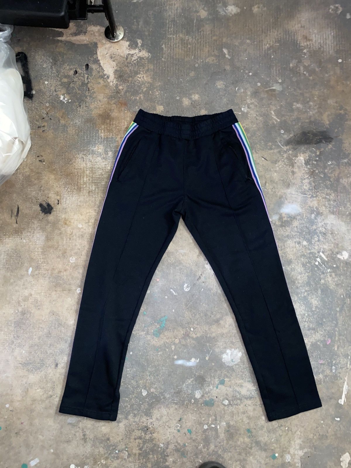 Other Rainbow Striped Track Pants Size s-m 28-31 Size US 29 - 4 Thumbnail