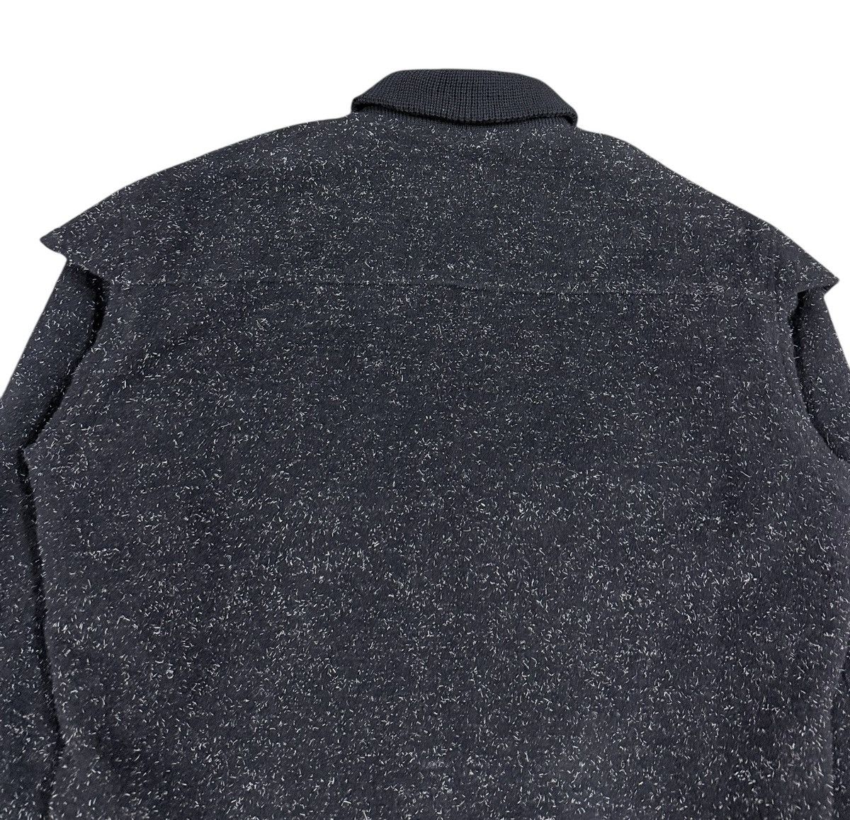 If Six Was Nine Btg🔥80’s Wool Alpaca Bomber Shawl Collar Zipper Jacket Size US L / EU 52-54 / 3 - 14 Thumbnail