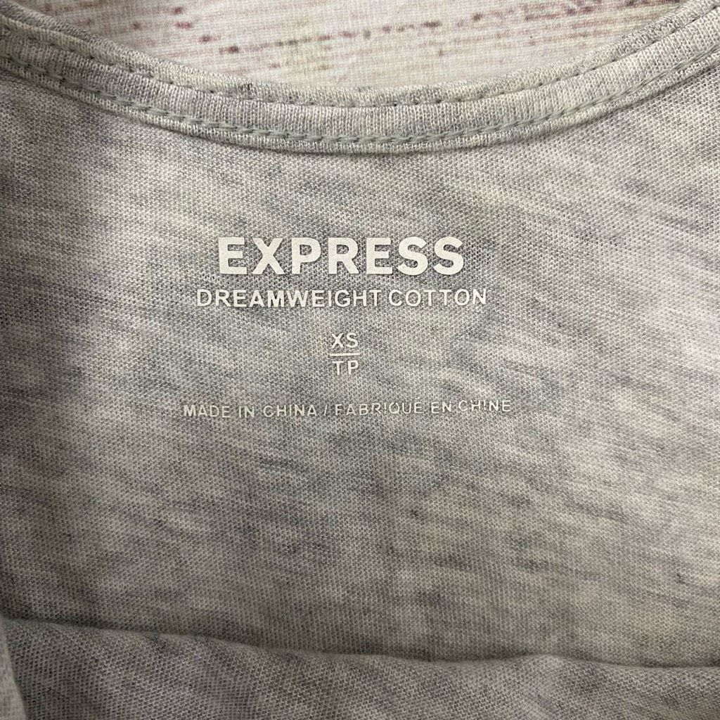 Express Express women XS dream weight cotton blend scoopneck tank to Size XS / US 0-2 / IT 36-38 - 4 Thumbnail