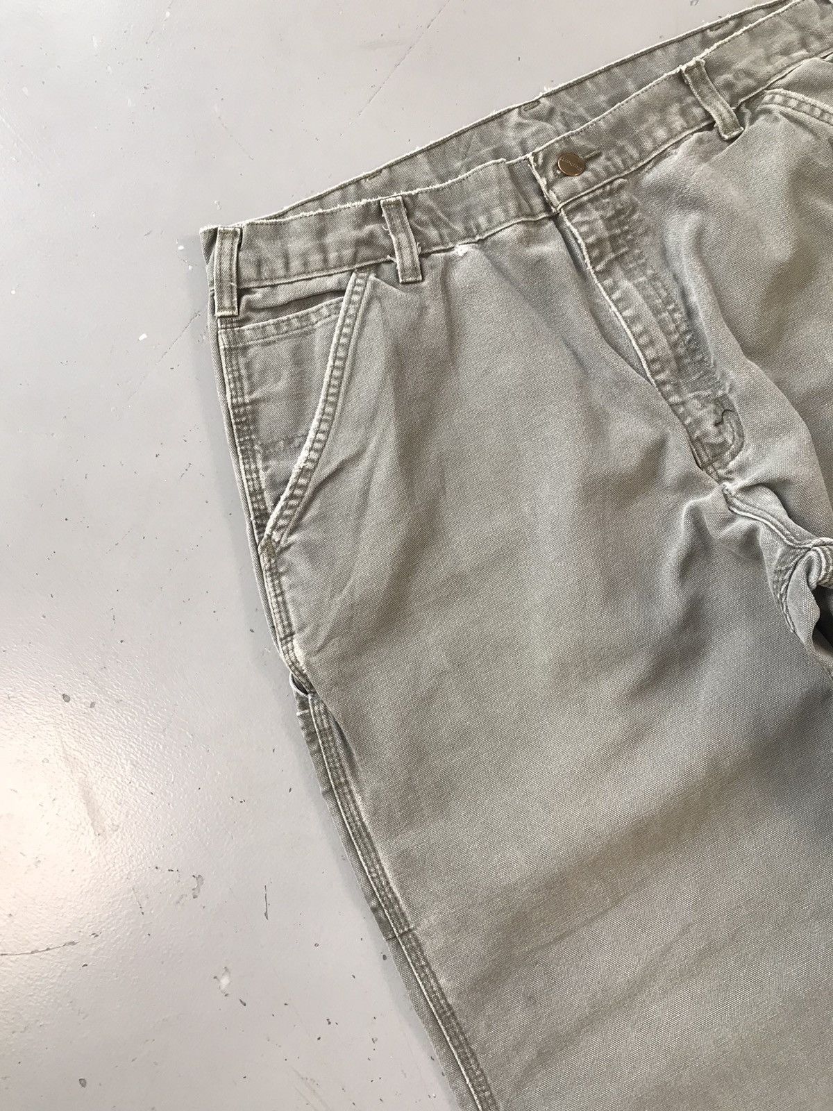 Carhartt × Vintage Vintage moss green Carhartt B11 mos denim Size US 38 / EU 54 - 6 Thumbnail