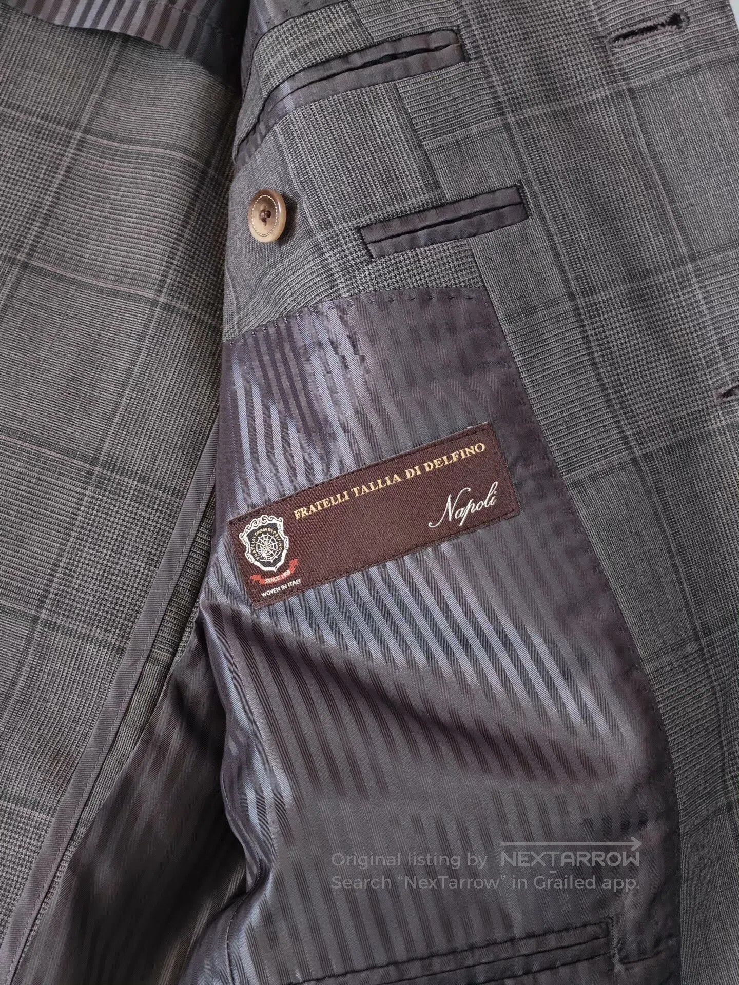 Tallia Italian Tailored Wool Blend Blazer. Size US M / EU 48-50 / 2 - 7 Thumbnail