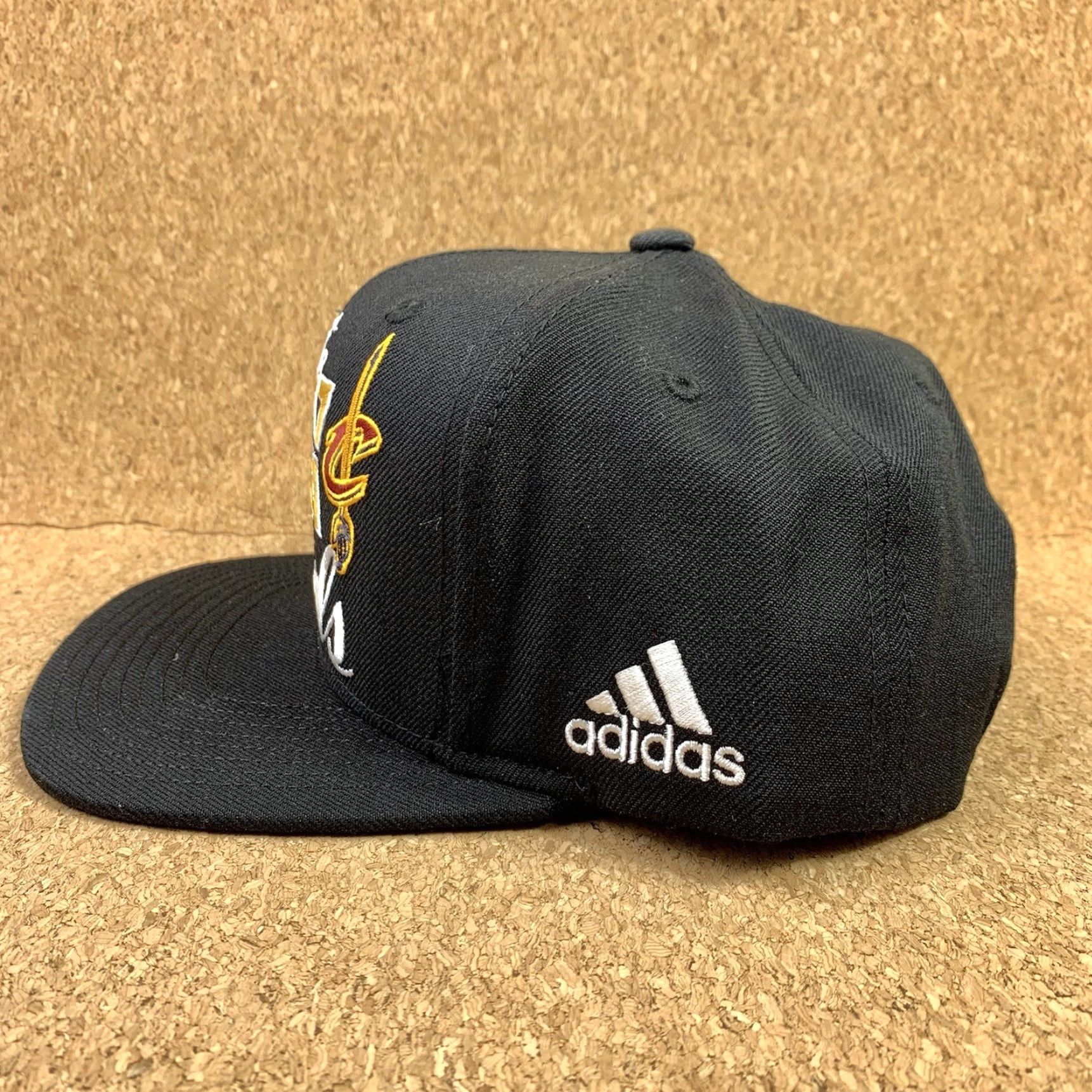 Adidas Cleveland Cavaliers Hat Cap 2017 Eastern Conference Champions Locker Room Adidas Hat CapOS Black Snapback Mens Y2027 Size ONE SIZE - 2 Thumbnail