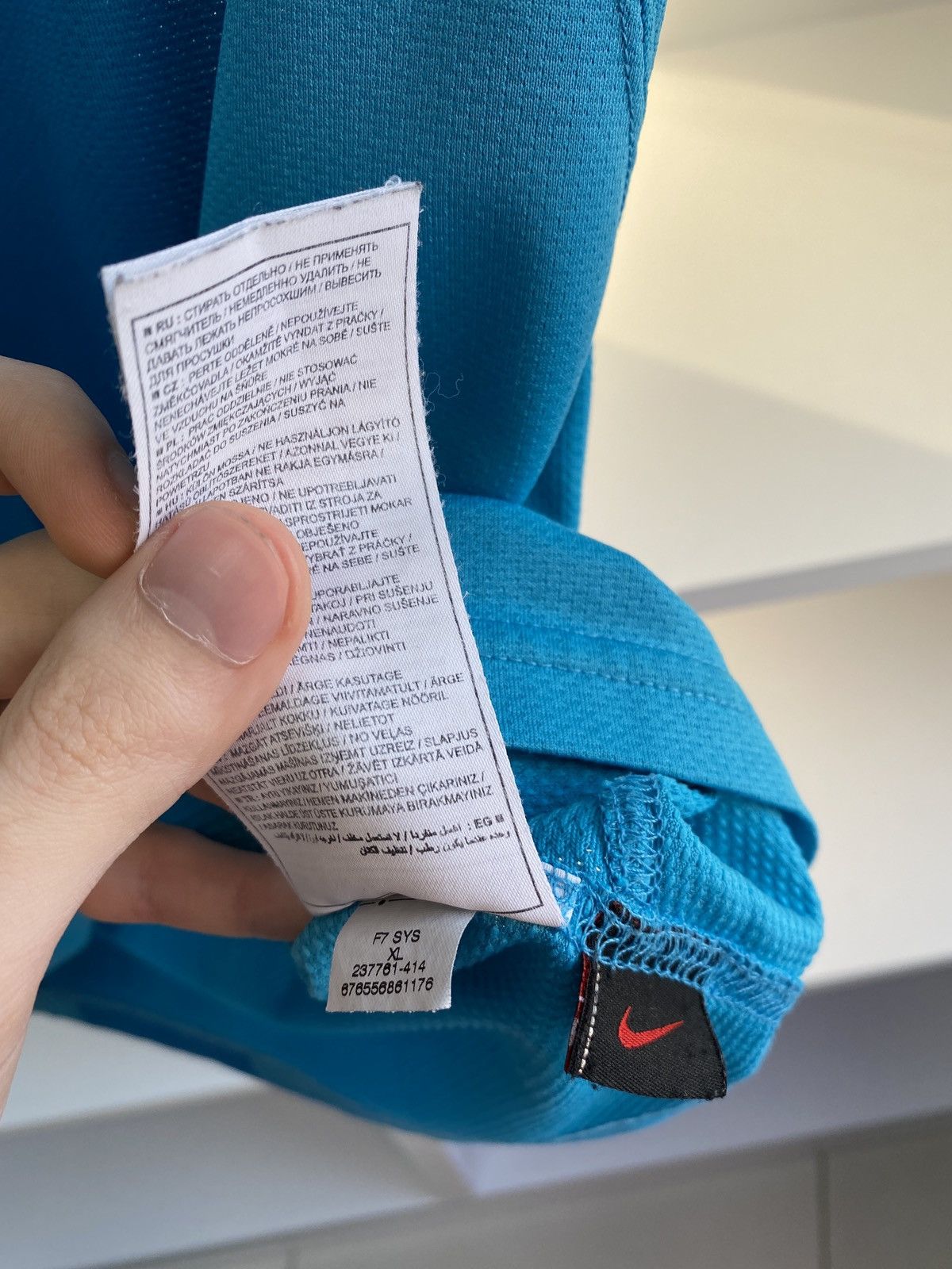 Nike × Vintage Vintage Barcelona Football Jersey Tee size XL(13-15years) Size US S / EU 44-46 / 1 - 8 Thumbnail