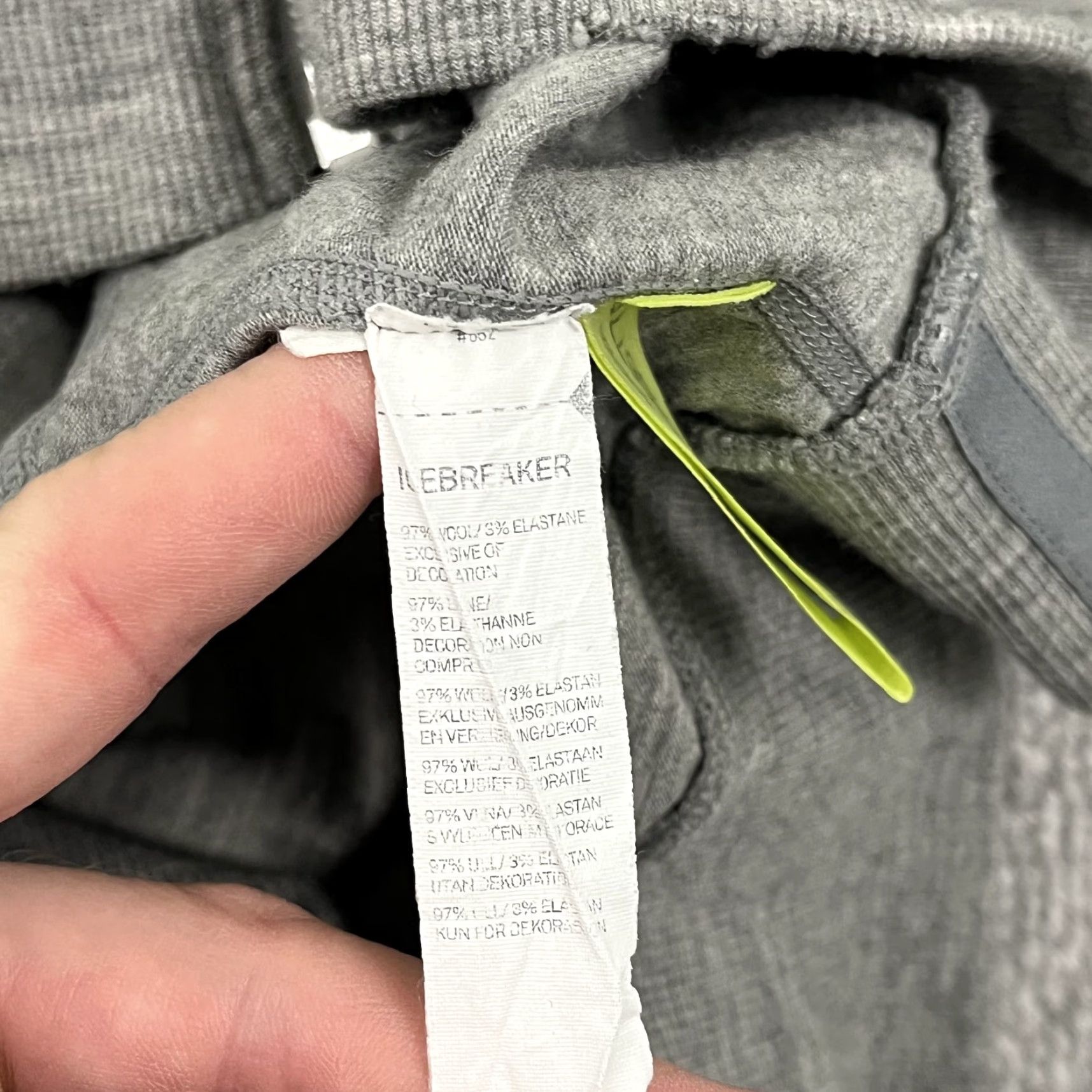 Icebreaker Icebreaker Merino Hooded Jacket Womens Medium Gray Wool Hiking Pockets Outdoors Womens Size M / US 6-8 / IT 42-44 - 6 Thumbnail