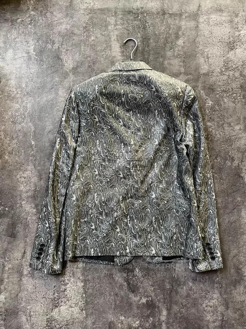 Saint Laurent Paris Saint Laurent Paris Water wave silver thread silk suit Size US S / EU 44-46 / 1 - 2 Thumbnail