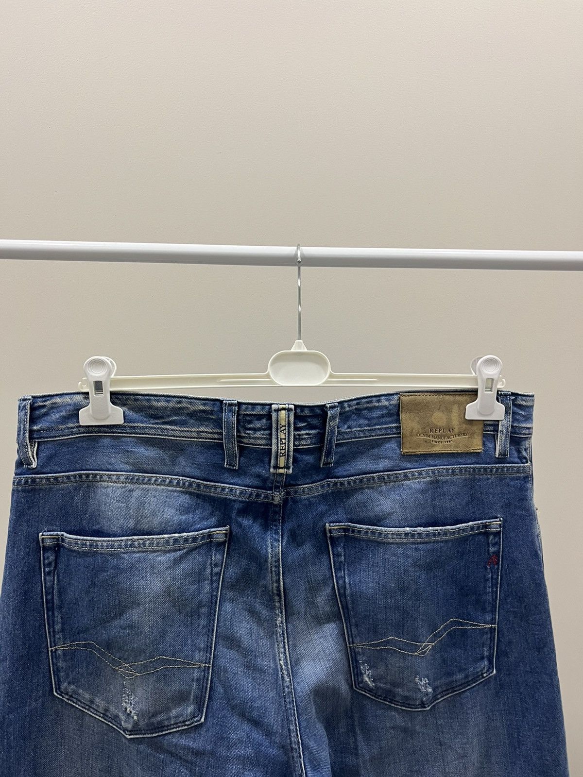 Replay Replay Limited Edition RBJ.901 Jeans W 36 L 32 Tapered Fit Size US 36 / EU 52 - 4 Thumbnail