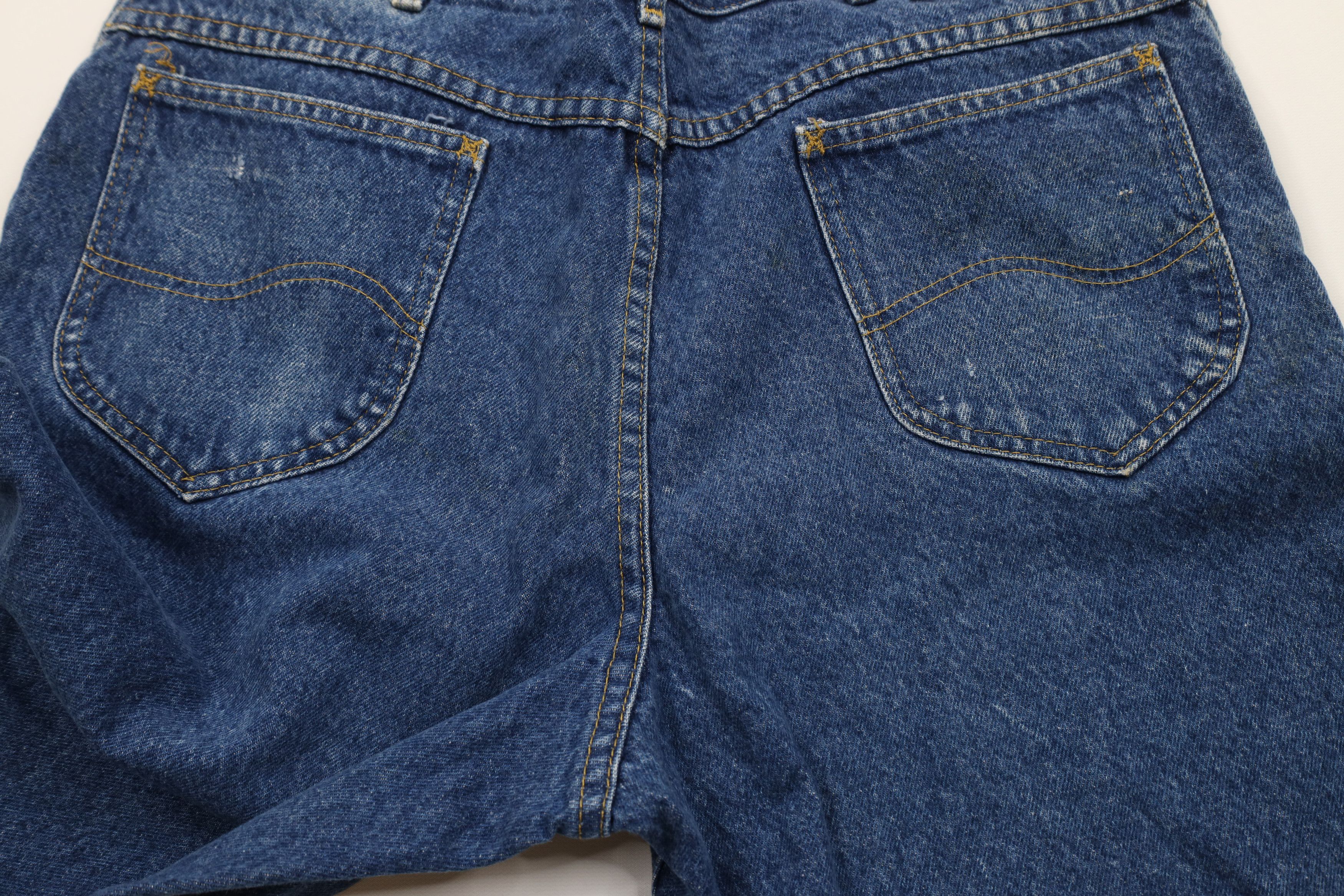 Lee × Vintage Vintage 90s Lee Straight Leg Denim Jeans Blue Cotton Size US 34 / EU 50 - 13 Thumbnail