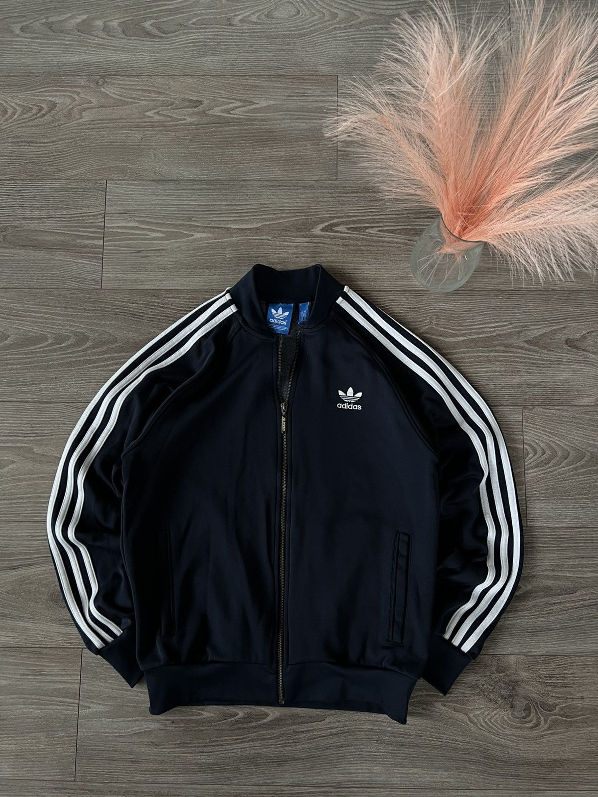 Adidas × Other ‼️Adidas 3 Stripes Track Beanbauer Vintage Y2k Zip Sweatshirt Size US M / EU 48-50 / 2 - 6 Thumbnail