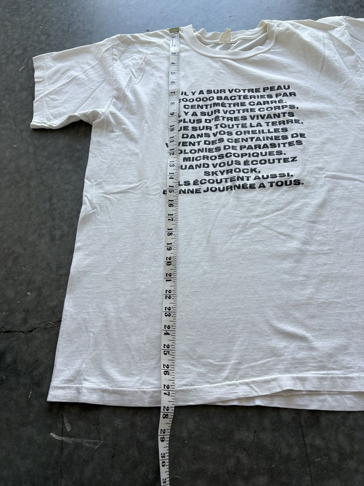 Vintage Vintage 90s Skyrock Promo Shirt Avant Garde Grunge Size US L / EU 52-54 / 3 - 9 Thumbnail
