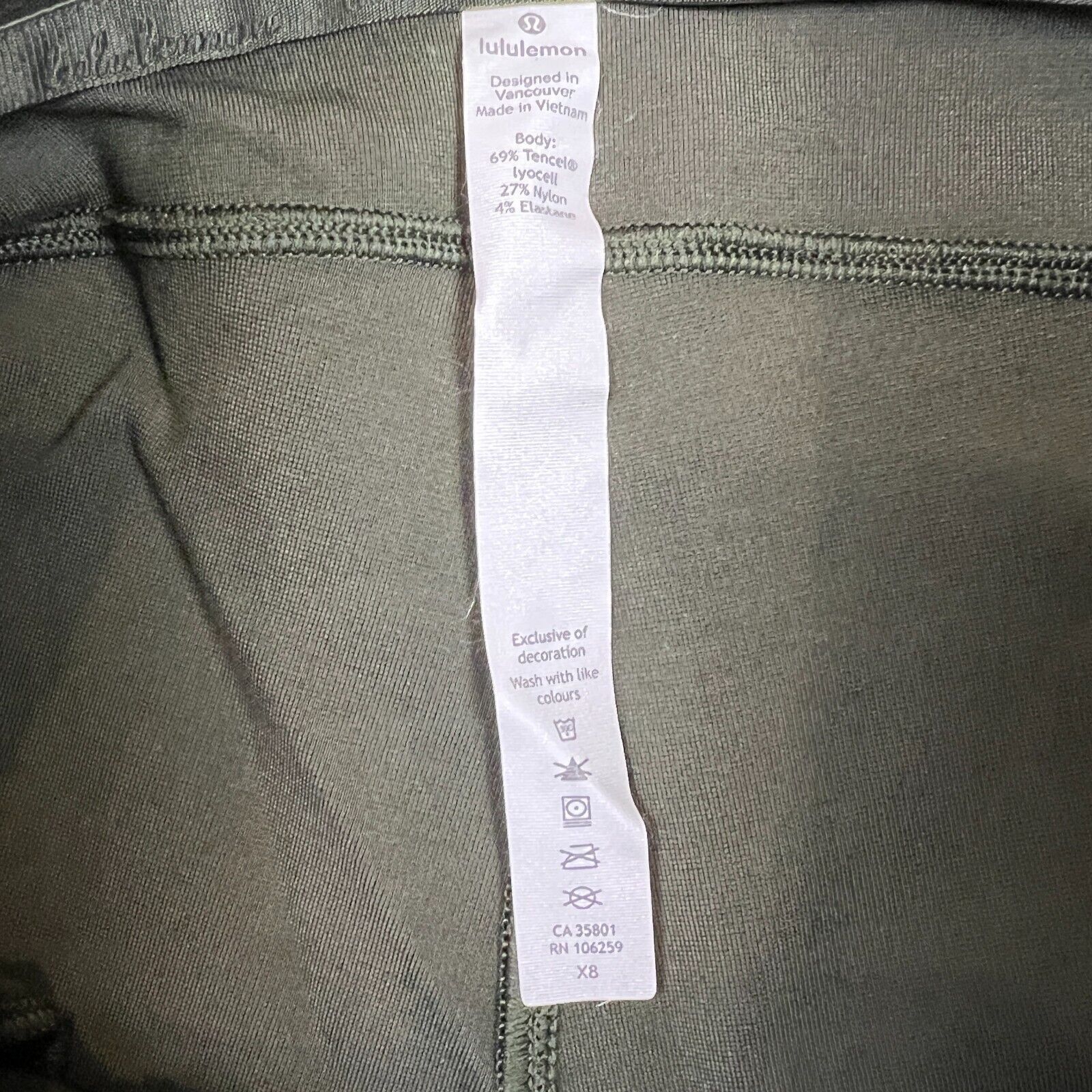 Lululemon Lululemon On The Move Pant Ponte sz 6 Athletic Casual Travel Size 28" / US 6 / IT 42 - 11 Thumbnail