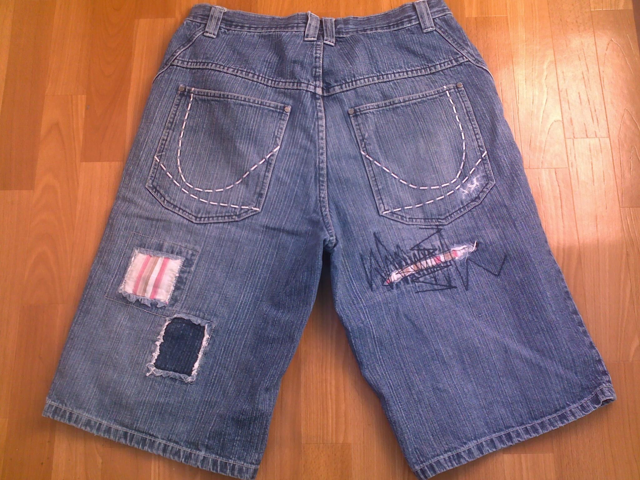 Karl Kani KARL KANI shorts, vintage hip hop baggy jeans, 90s size W 36 Size US 36 / EU 52 - 1 Thumbnail
