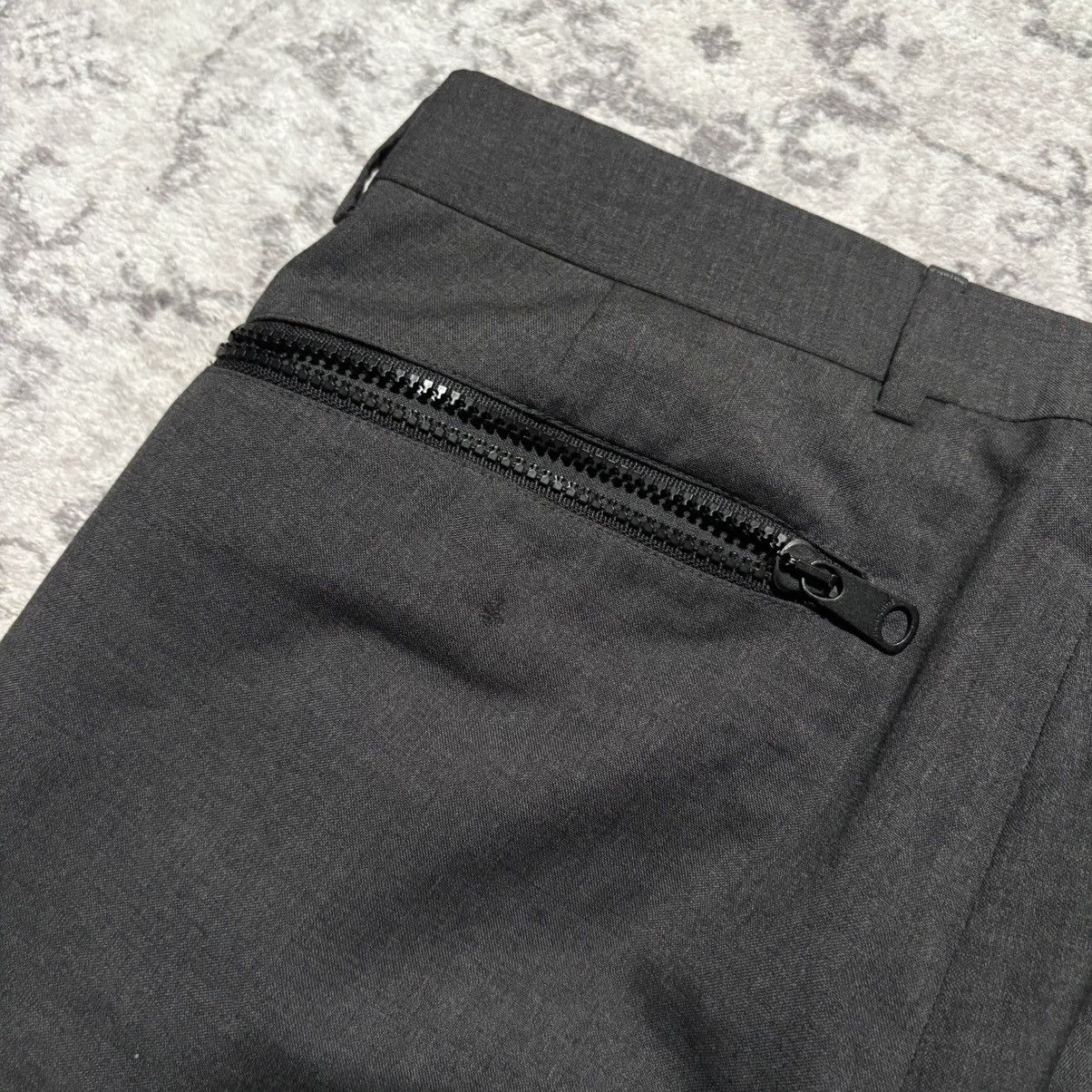 Dior Dior Homme SS09 Planisphère Pleated Zipper Pocket Trousers Size 44R - 10 Thumbnail