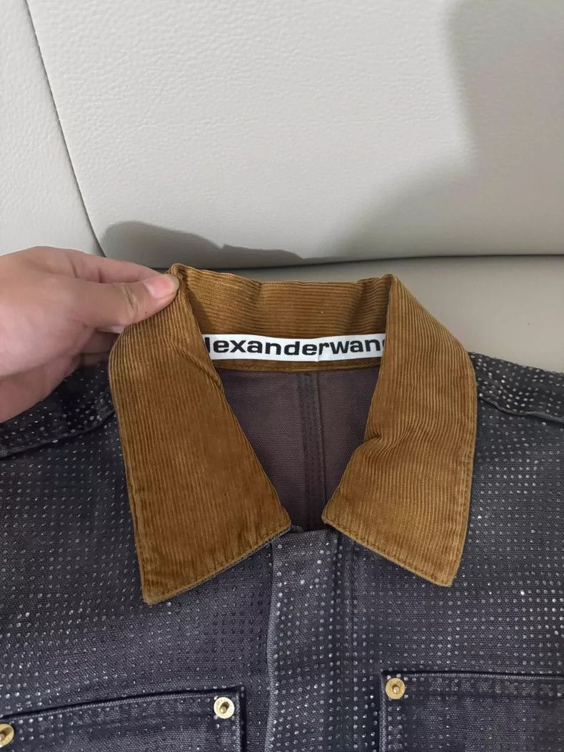 Alexander Wang Alexander Wang Crystal Studded Denim Jacket- Size M / US 6-8 / IT 42-44 - 3 Thumbnail