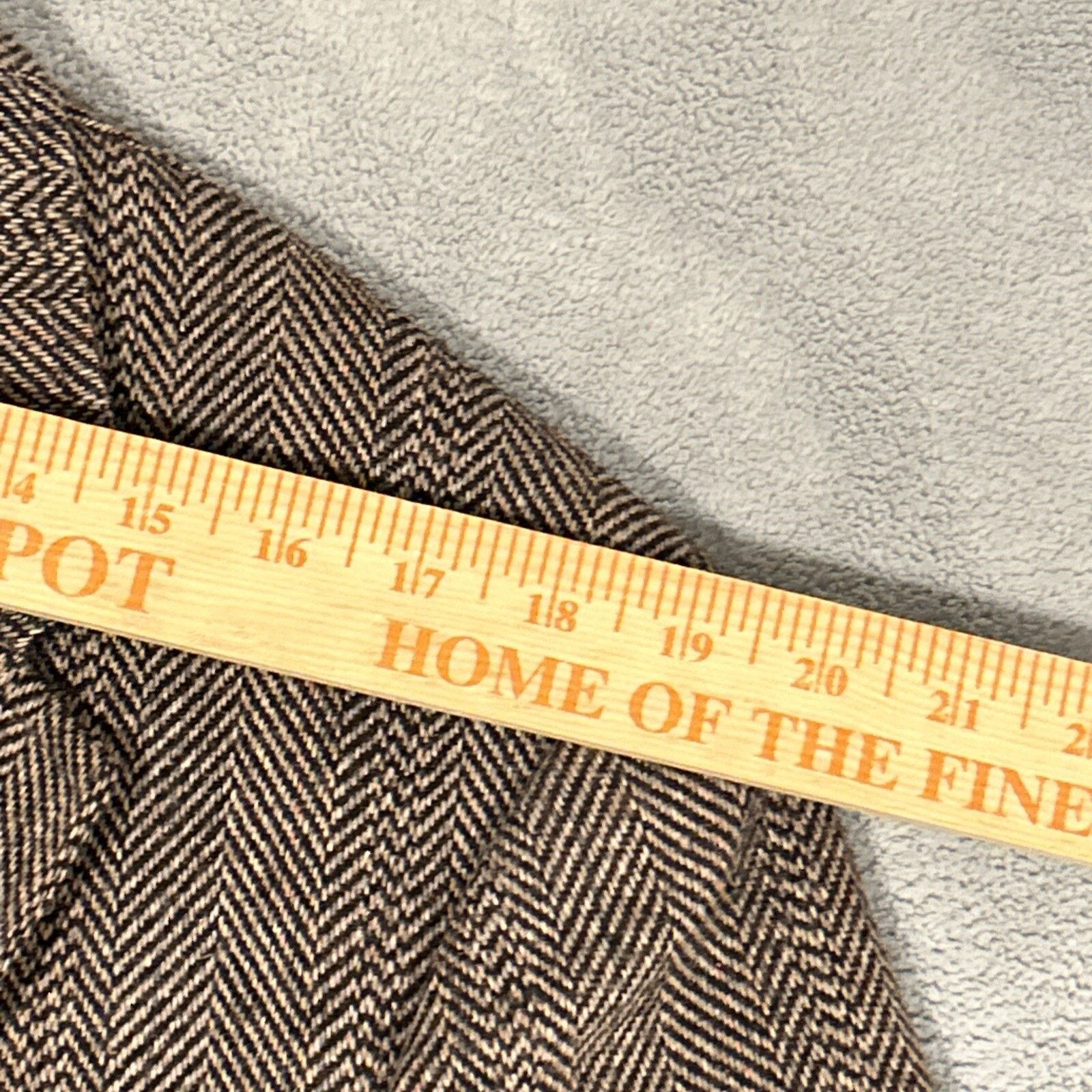 Levi's 80s USA Levis Western Blazer Coat Large Herringbone Size 36R - 9 Thumbnail