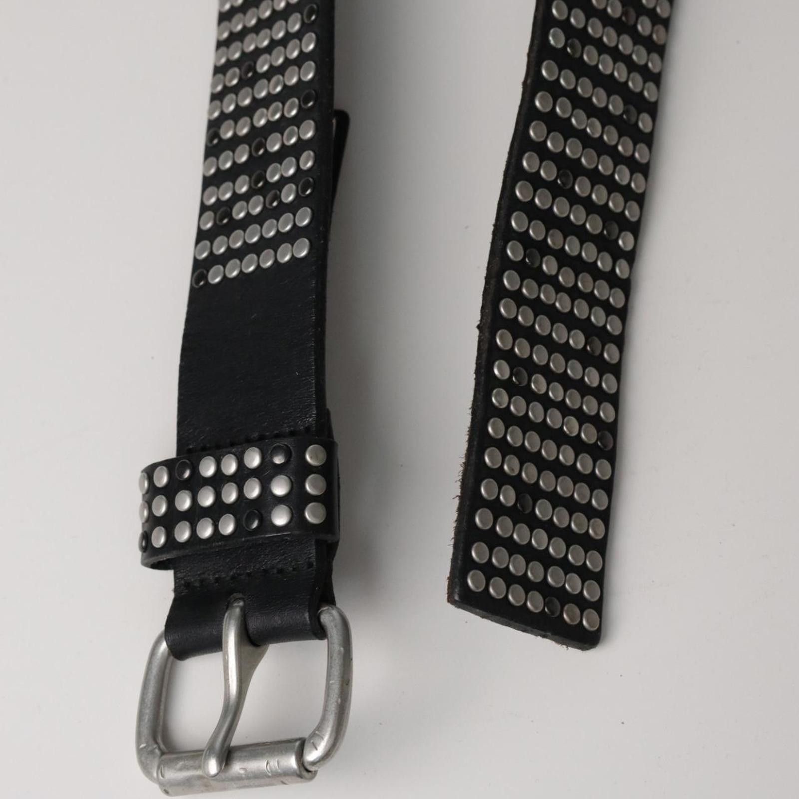 LIEBESKIND BERLIN Liebeskind Deadstock Hand Made Studded Pin Buckle Belt Size ONE SIZE - 8 Thumbnail