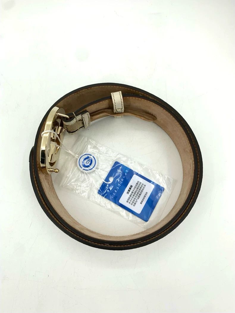 Gucci Gucci Logo old flower patchwork leather belt 2502-Nextarrow Size ONE SIZE - 3 Thumbnail
