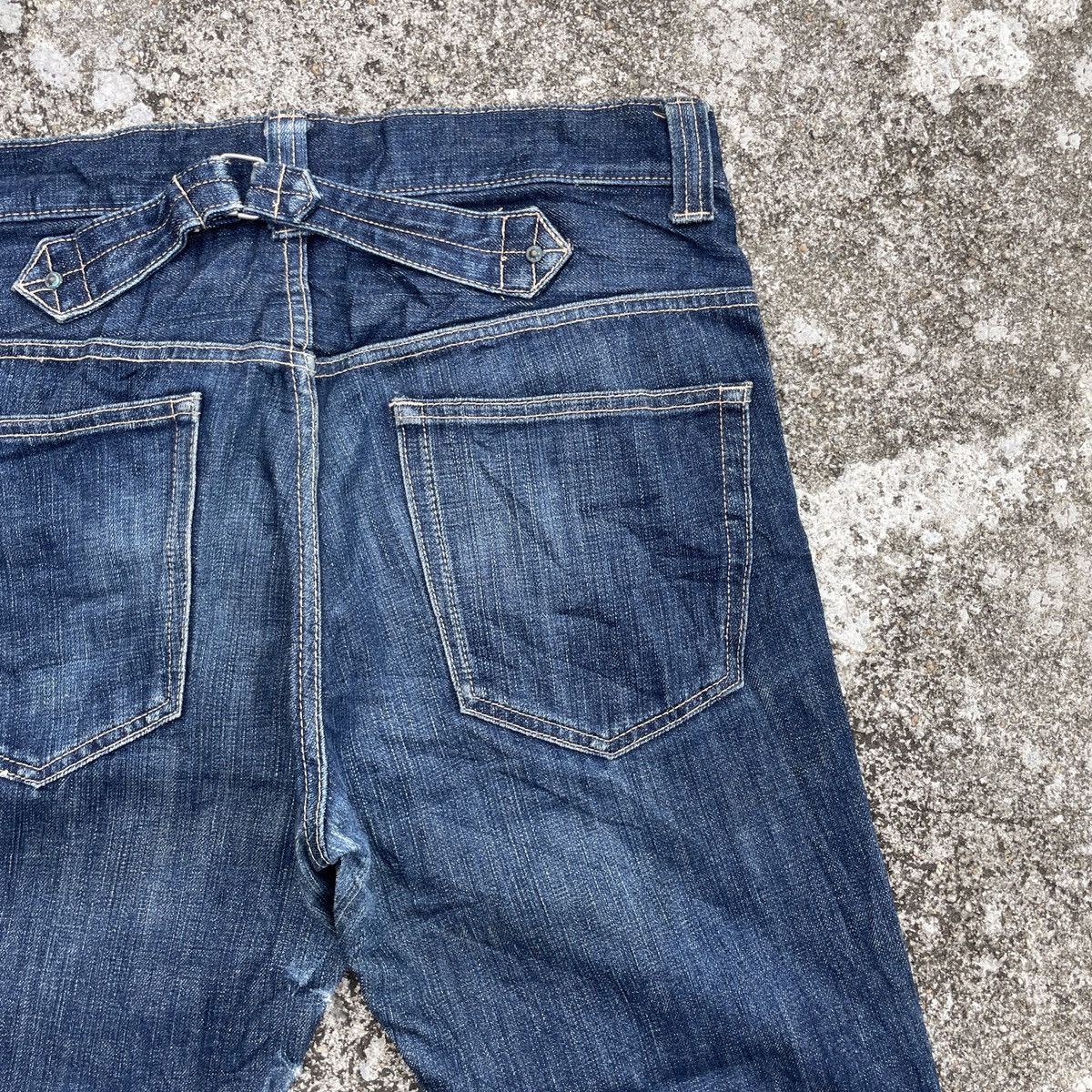 Japanese Brand Vintage Dominate Handcrafted Buckle Denim Size US 34 / EU 50 - 8 Thumbnail