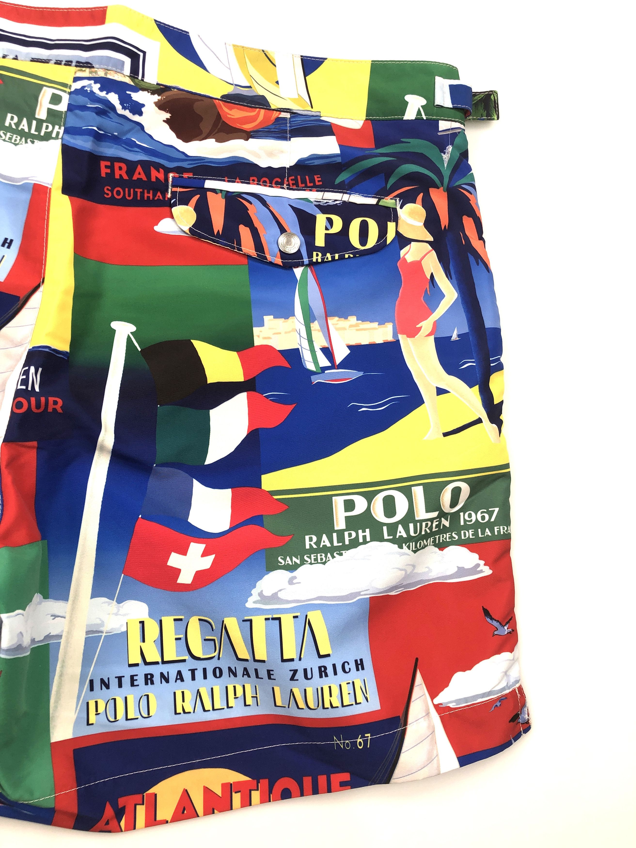 Polo Ralph Lauren NWT POLO RALPH LAUREN 5.75 INCH MONACO SWIM TRUNK SIZE 38 Size US 38 / EU 54 - 4 Thumbnail