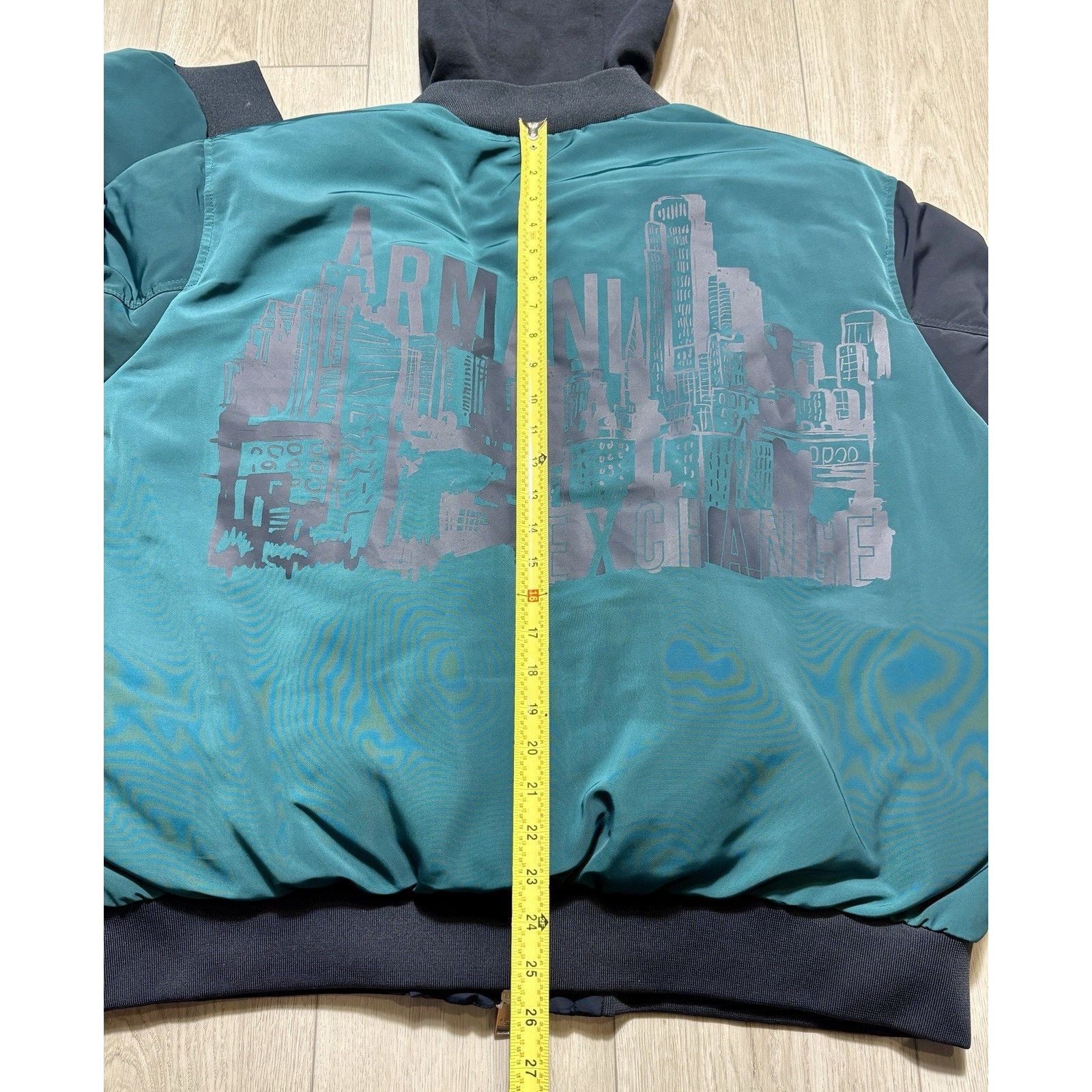 Armani Exchange Armani Exchange Oversized Puffer Jacket Hooded Skyline XL Size US XL / EU 56 / 4 - 19 Thumbnail
