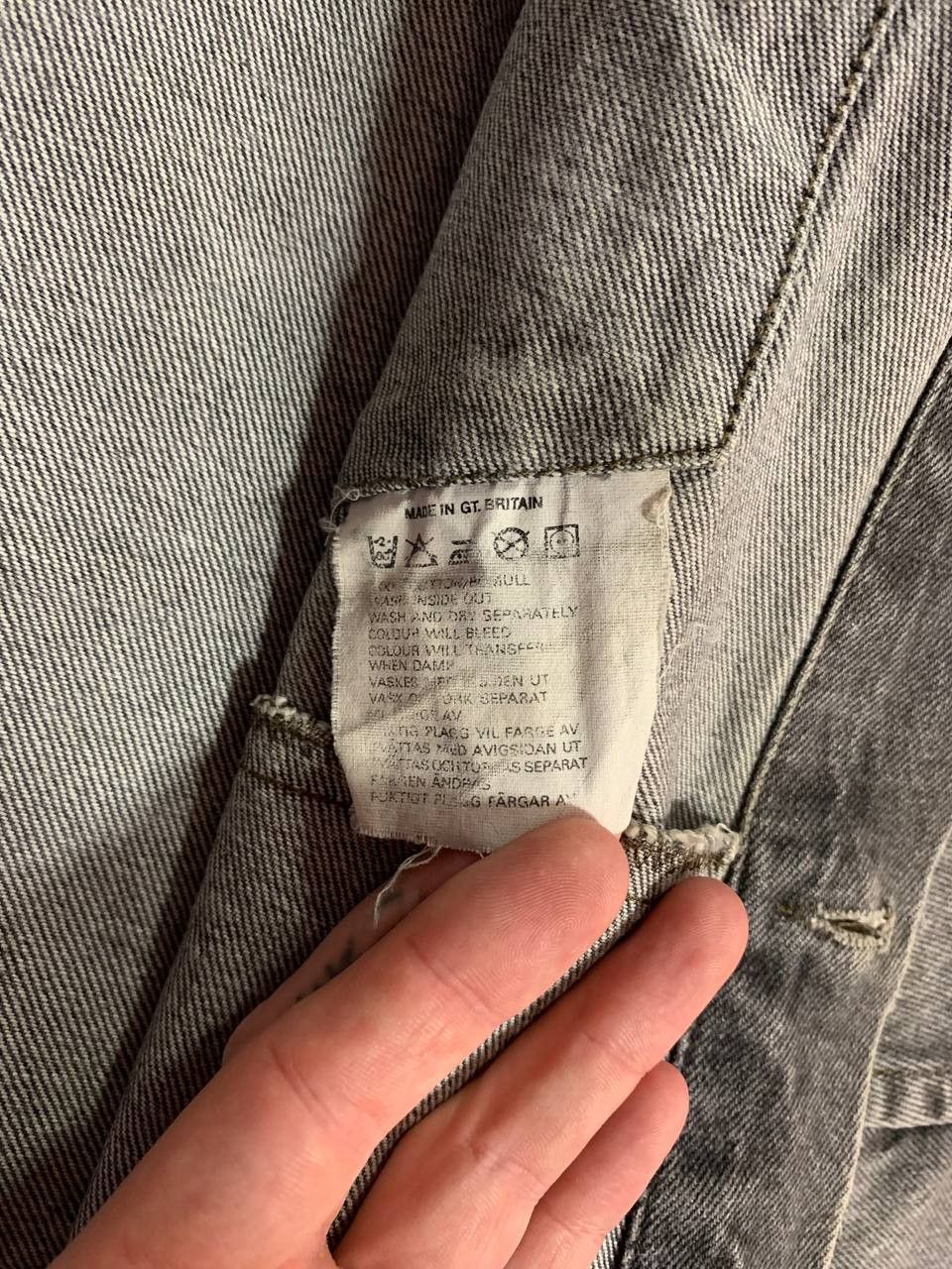 Levi's VINTAGE LEVIS 70503 02 GRAY TRUCKER JACKET #5744-204 Size US L / EU 52-54 / 3 - 12 Thumbnail