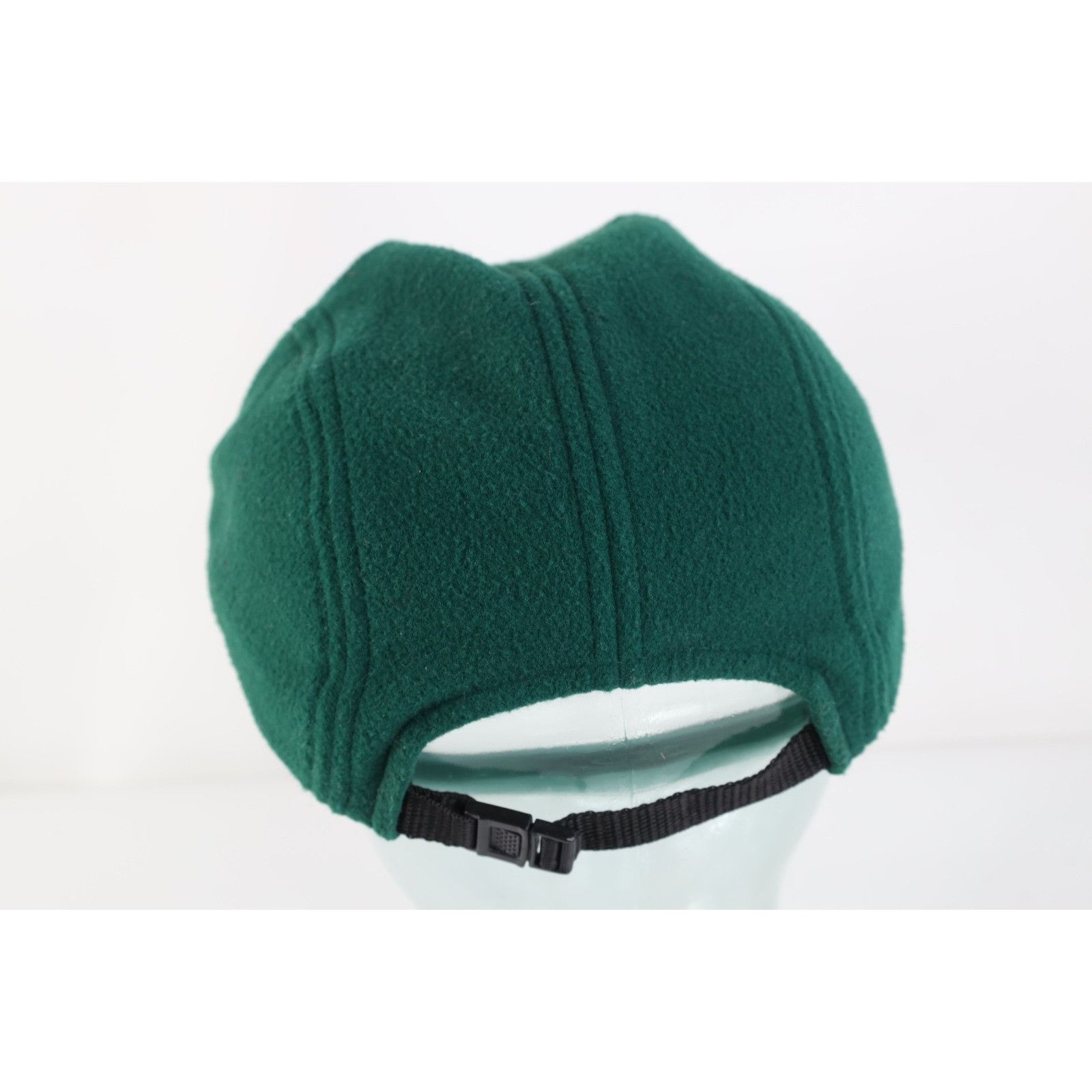 Vintage Vintage 90s Streetwear Blank Fleece 5 Panel Buckle Hat Size ONE SIZE - 3 Thumbnail
