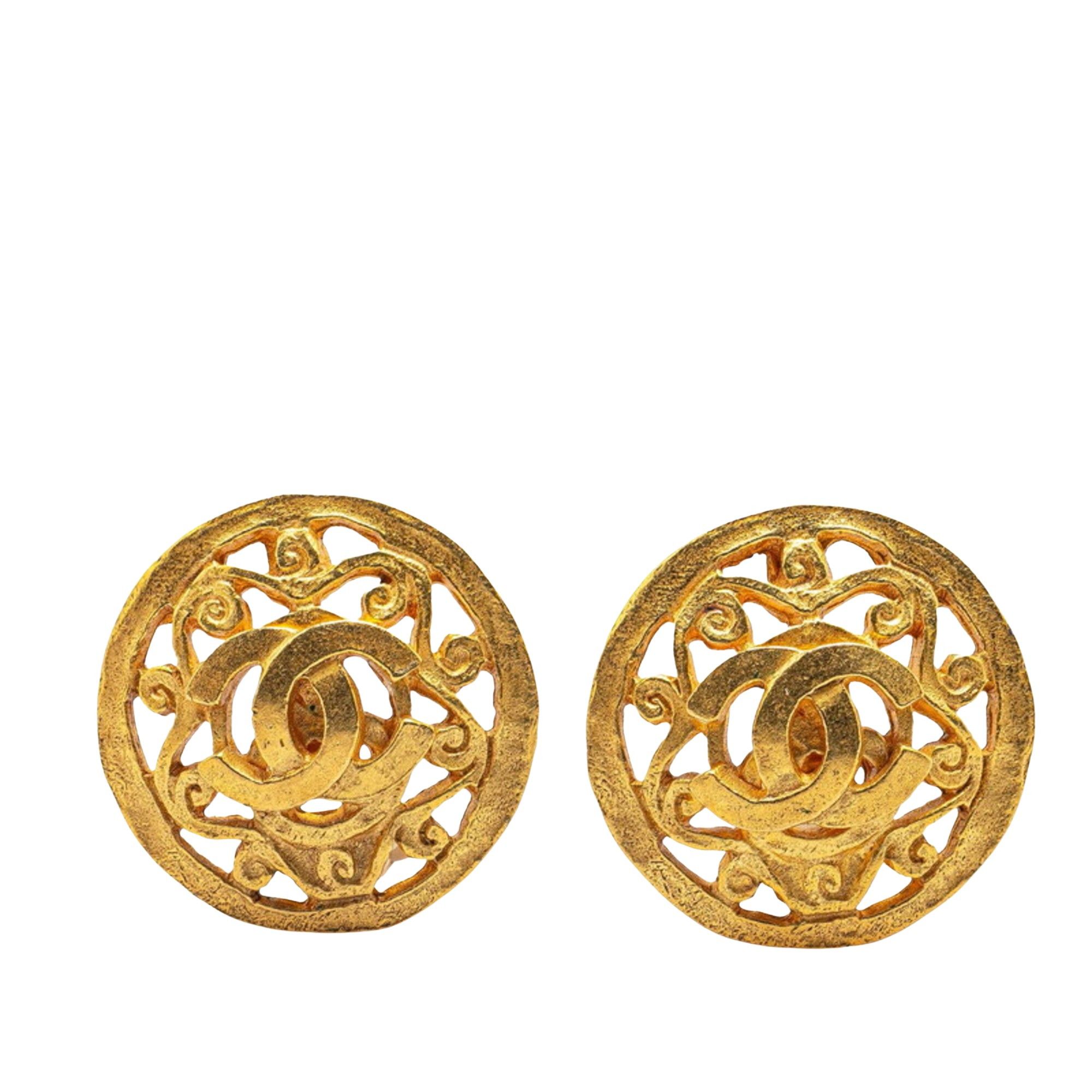Chanel Chanel Coco Mark earring Size ONE SIZE - 1 Thumbnail