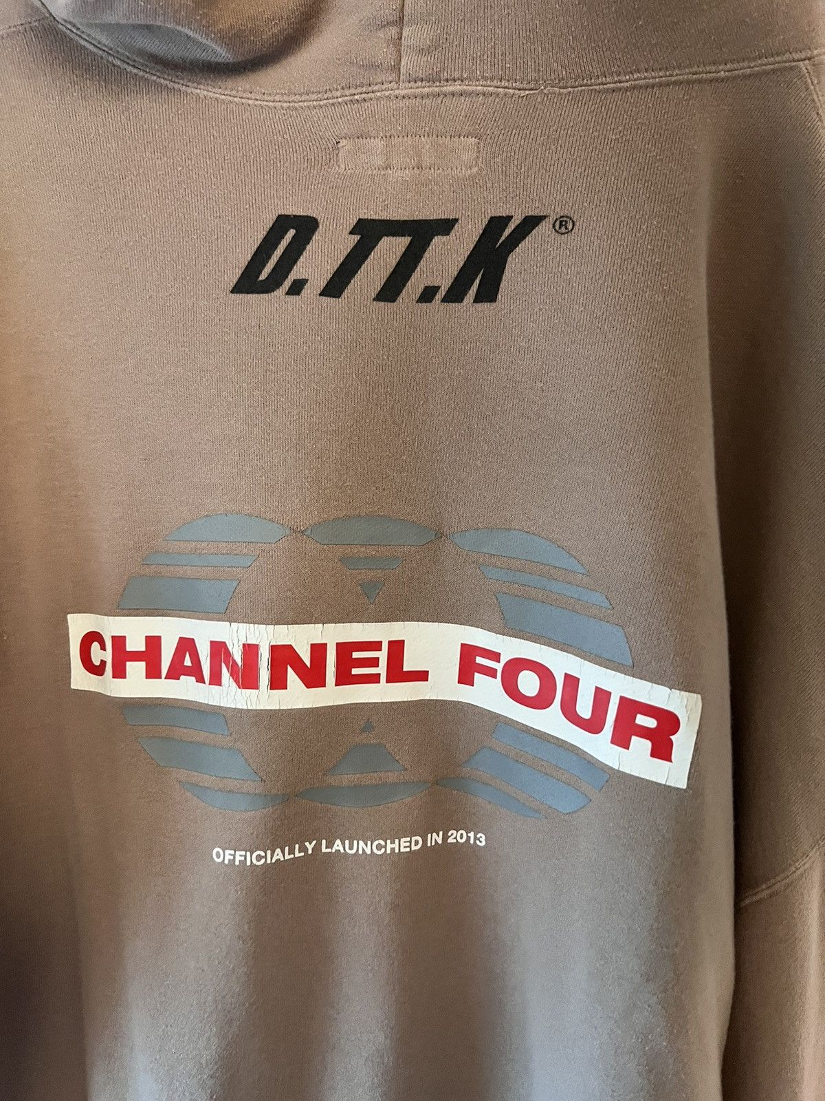D.TT.K D.TT.K Sample Channel Four Zip Up Hoodie Size US XL / EU 56 / 4 - 3 Thumbnail