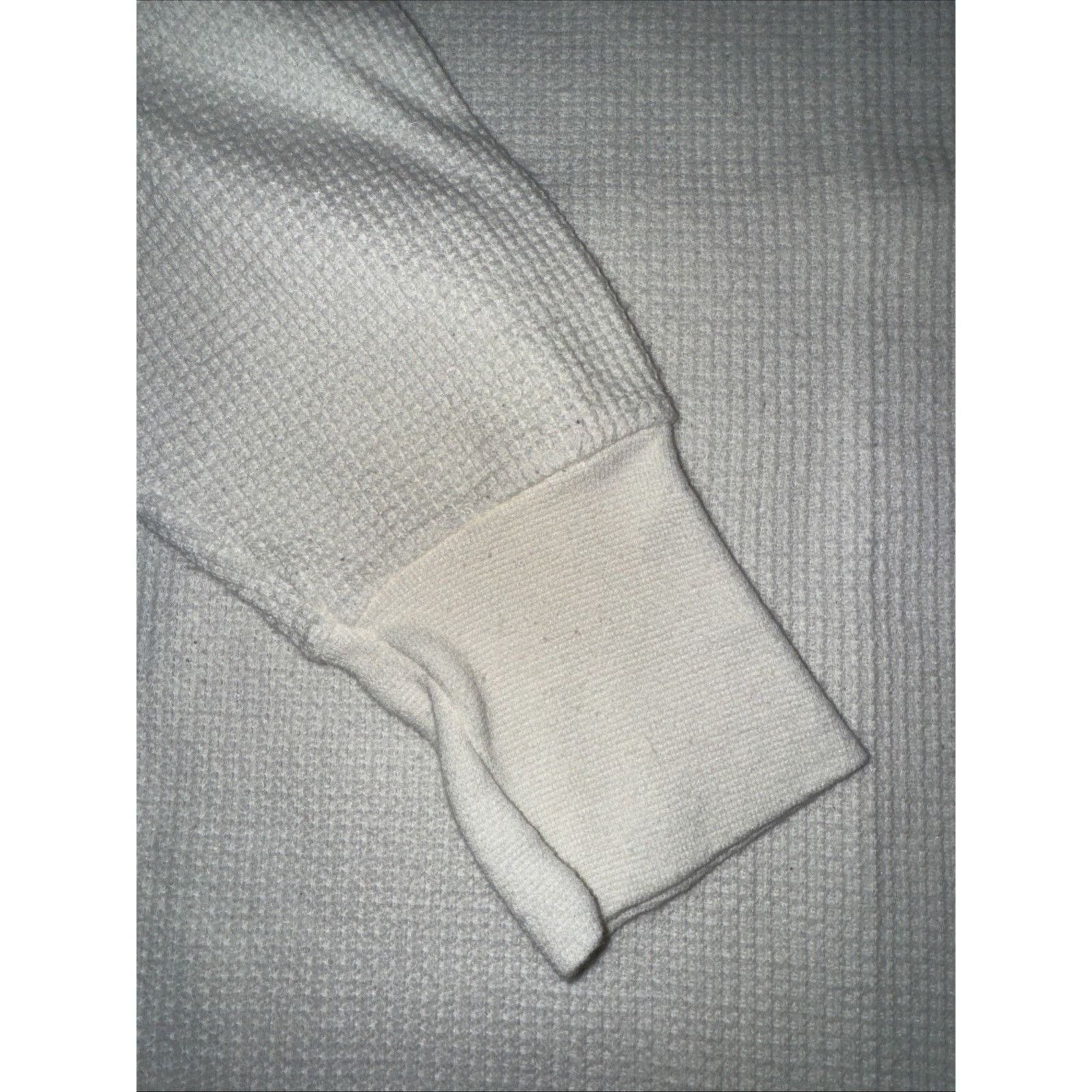 Vintage Vintage Indera Long Sleeve Thermal Shirt White XL 18x27 Size US XL / EU 56 / 4 - 2 Thumbnail