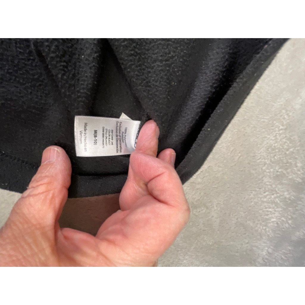 Other Danskin Now 1/4 Zip Black Fleece Pullover, Medium (8-10) Size M / US 6-8 / IT 42-44 - 4 Thumbnail